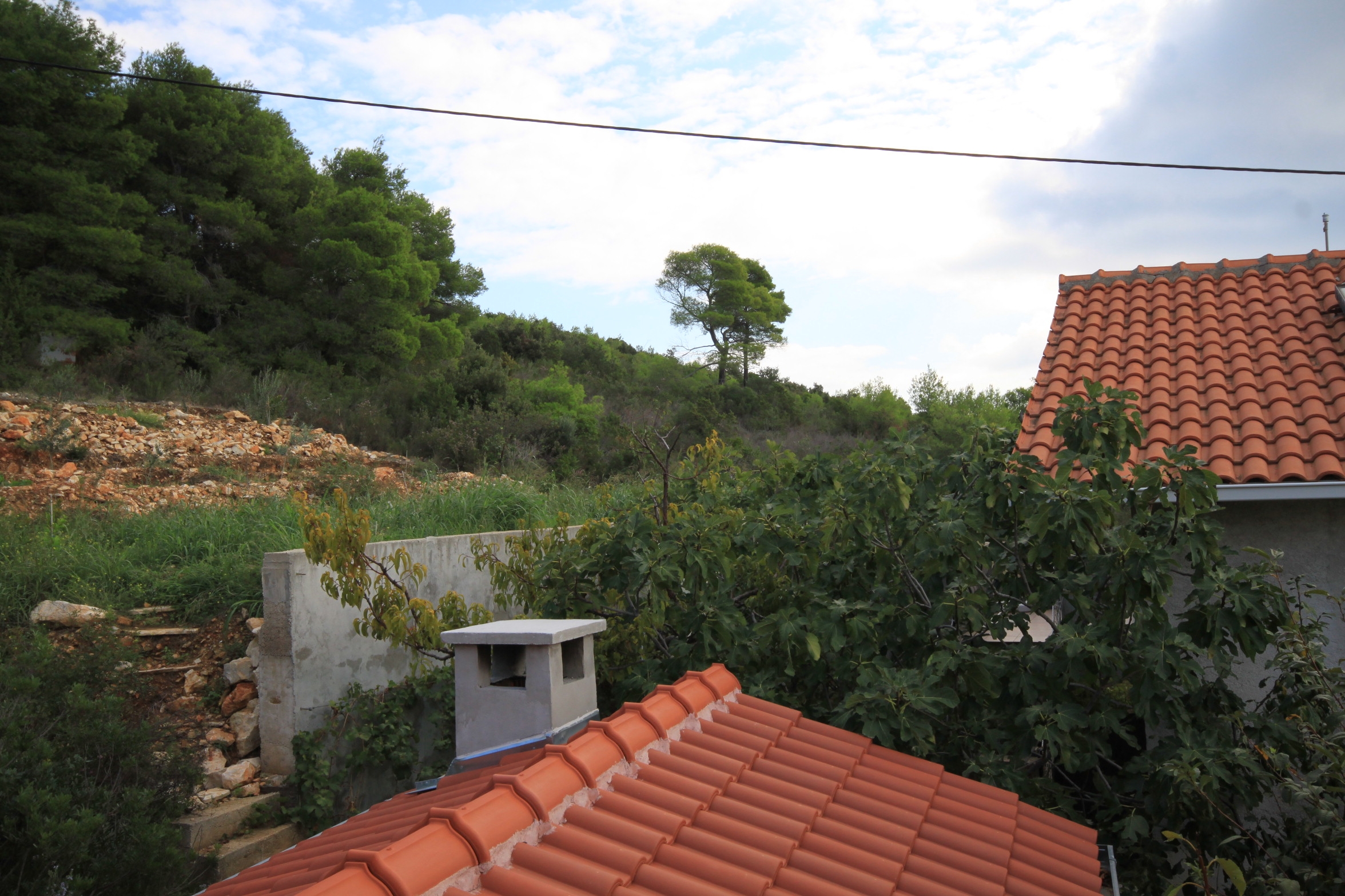 Two bedroom apartment with terrace and sea view Rukavac, Vis  A-a