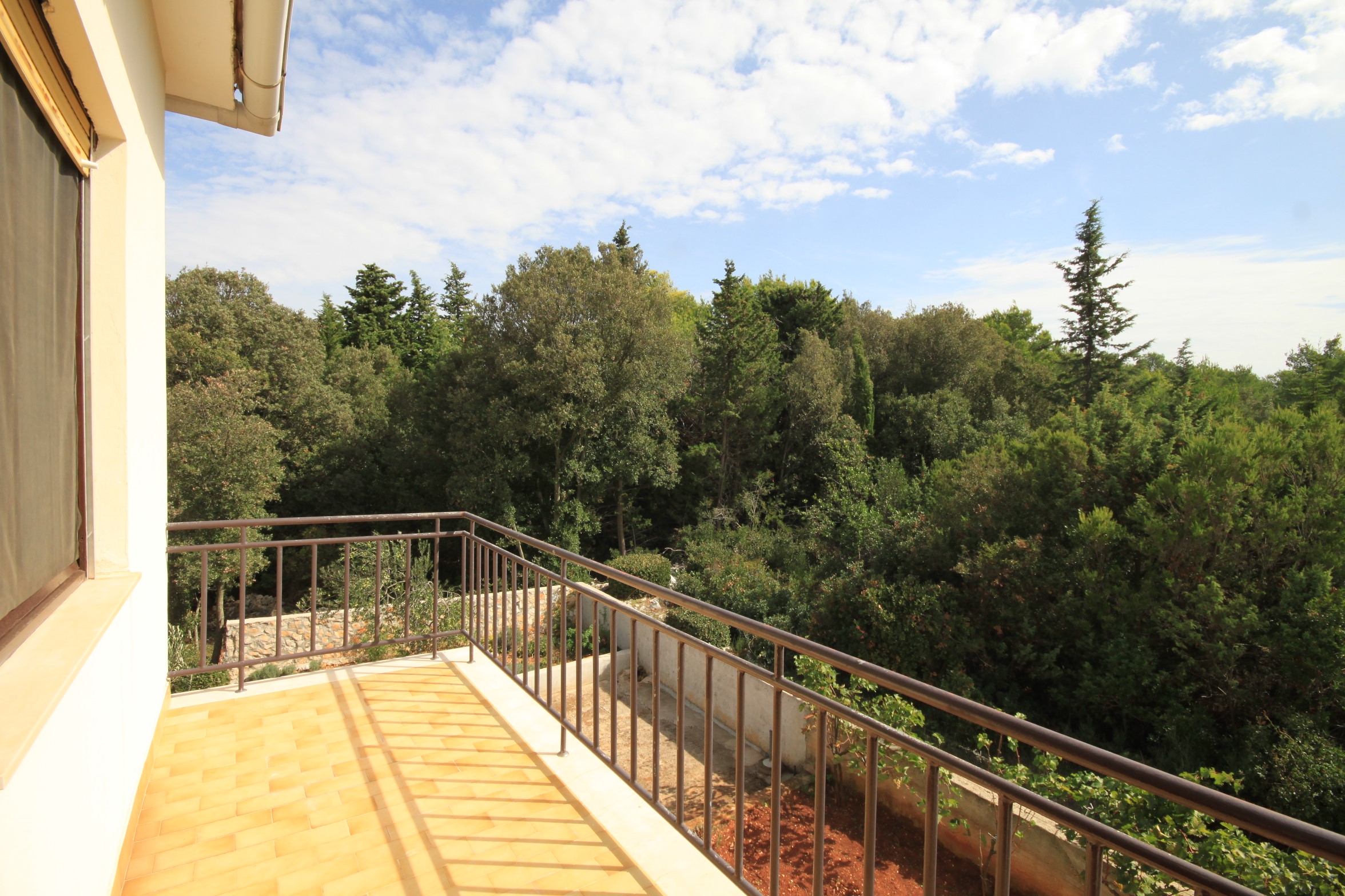 Three bedroom apartment with terrace and sea view Ugljan  A-a