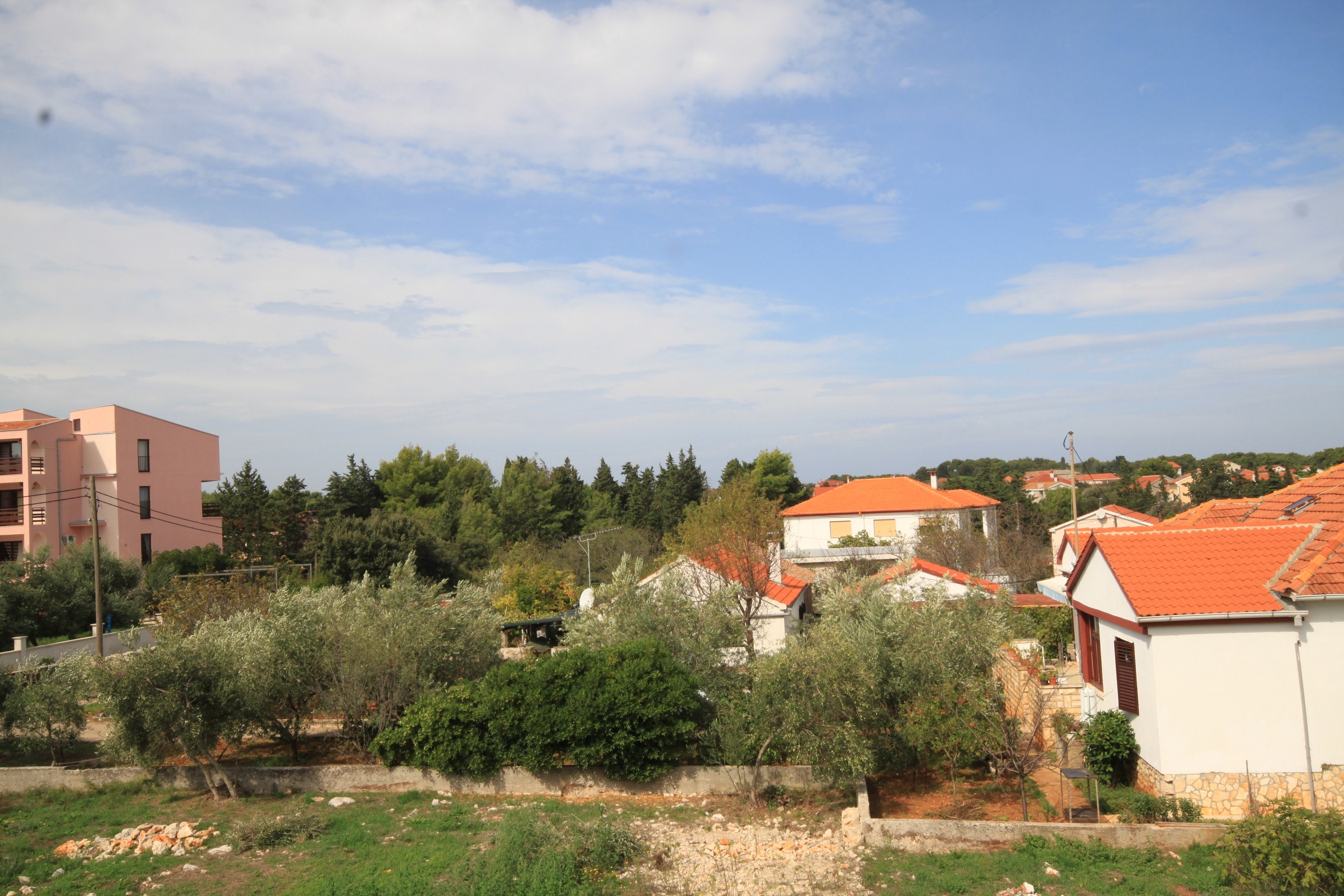 Three bedroom apartment with terrace and sea view Ugljan  A-a