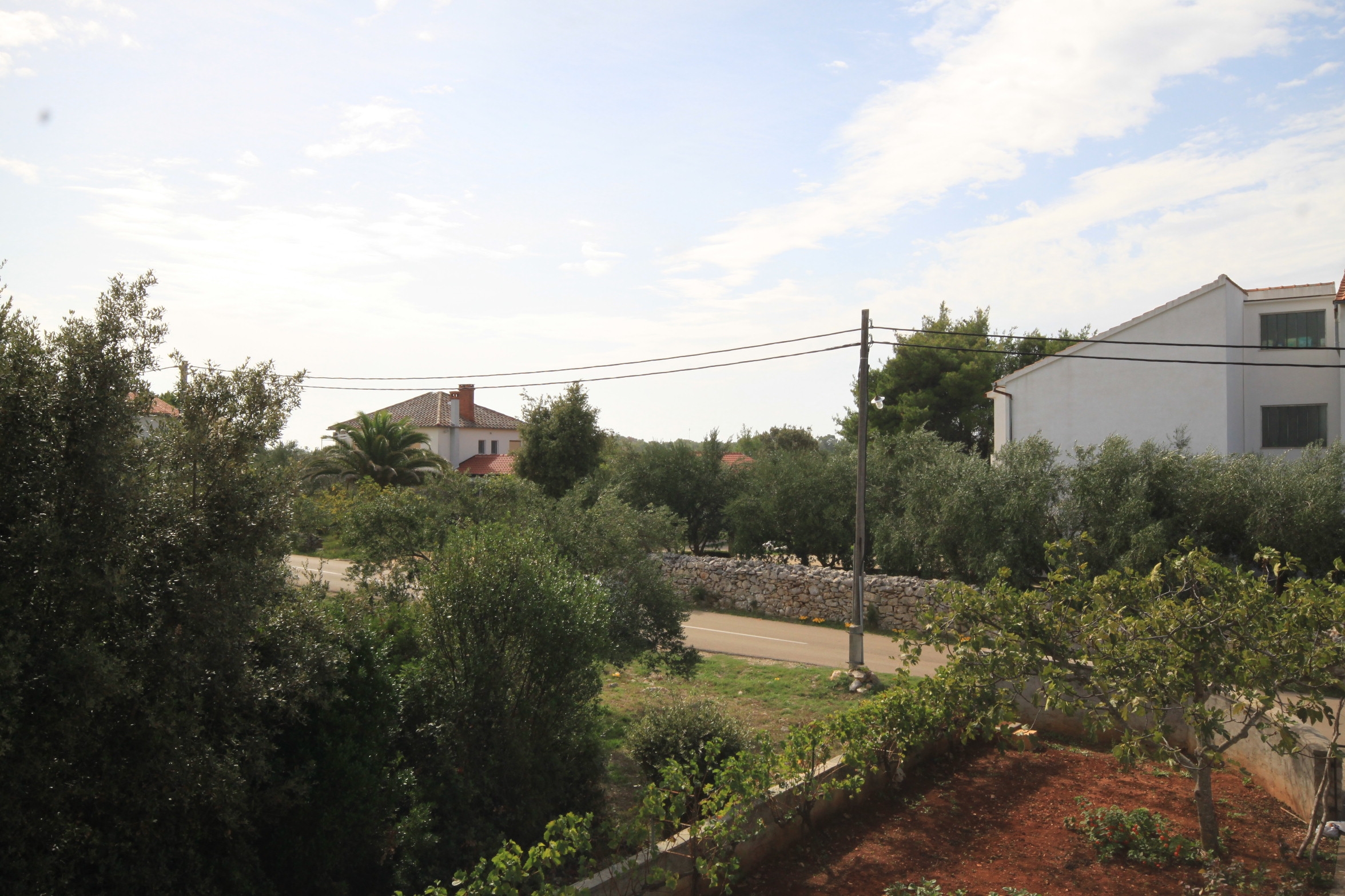 Three bedroom apartment with terrace and sea view Ugljan  A-a
