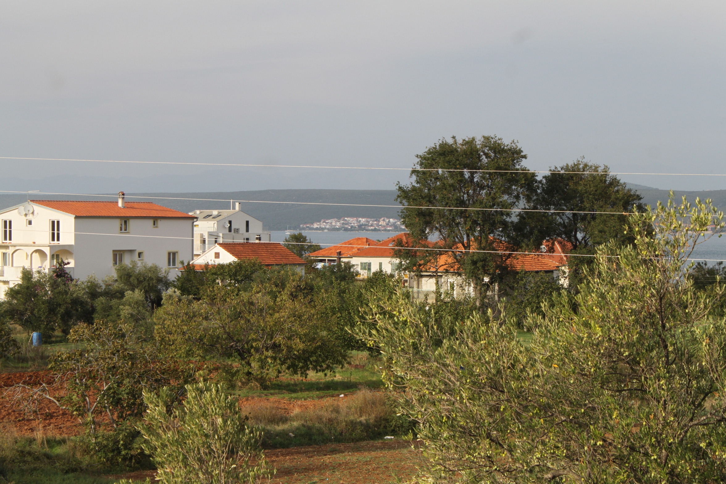 One bedroom apartment with terrace and sea view Mrljane, Pašman  A-a