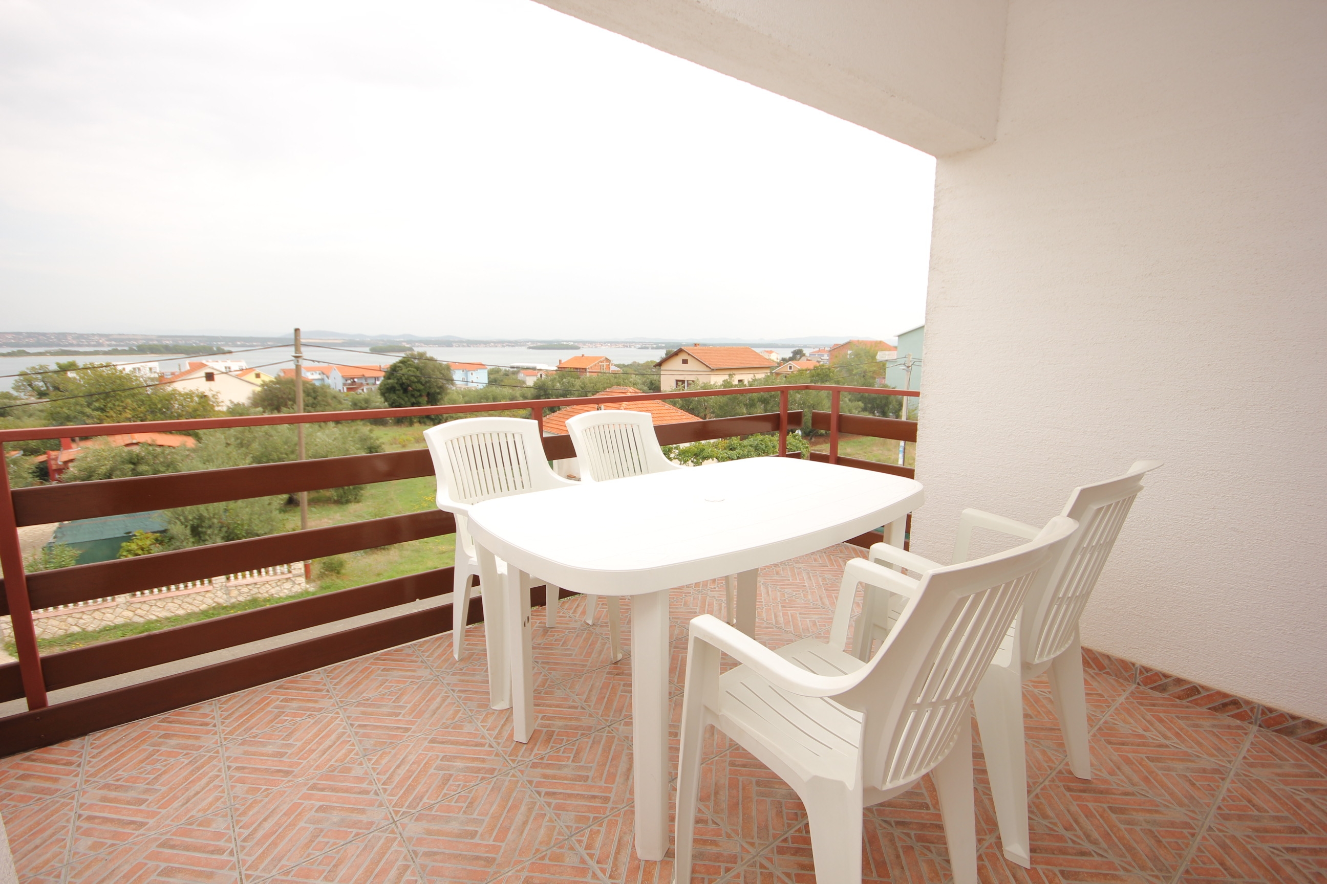 One bedroom apartment with terrace and sea view Kraj, Pašman (A-8502-b)