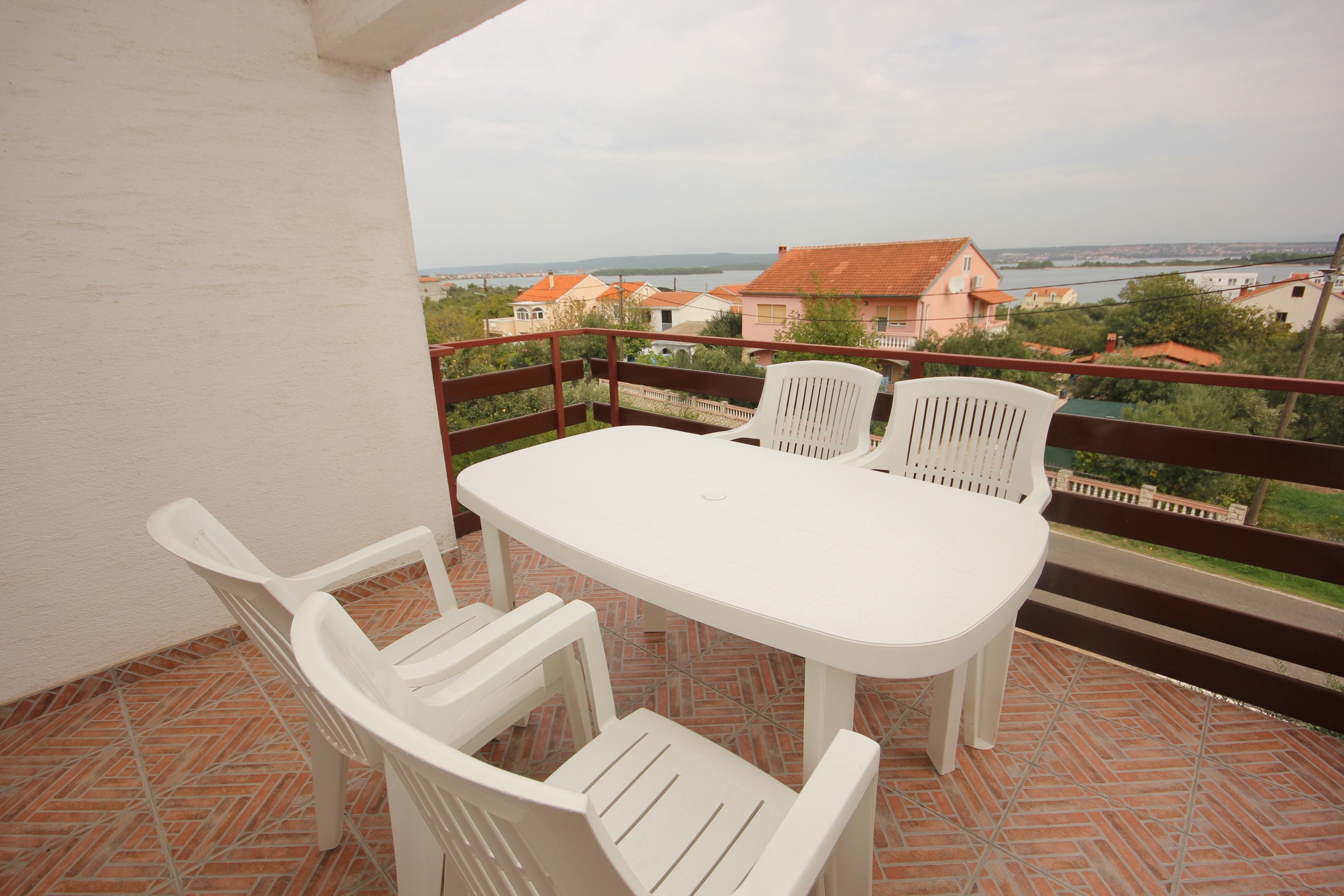 One bedroom apartment with terrace and sea view Kraj, Pašman  A-b