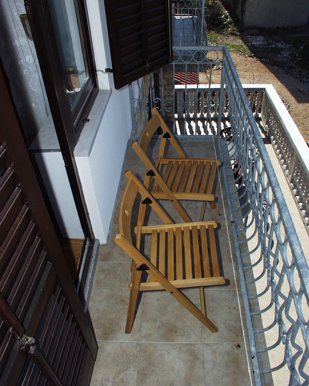 Two bedroom apartment with balcony Drage, Biograd  A-b