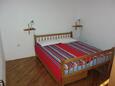 Drage, Dormitorio in the apartment, air condition available y WiFi.