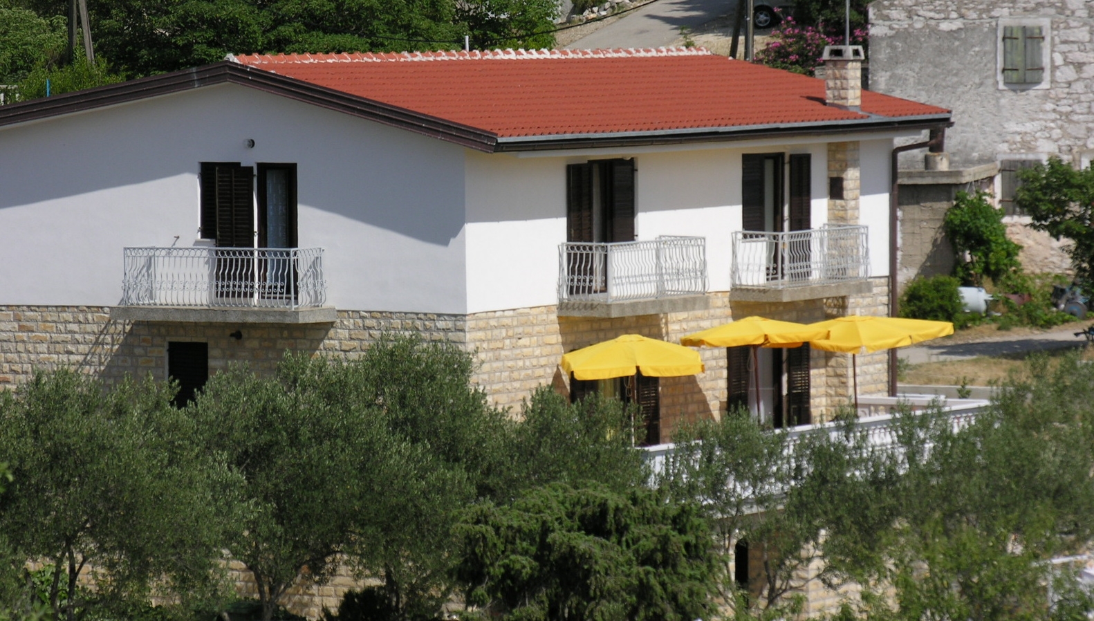 Jednosobni apartman s terasom Drage, Biograd  A-a
