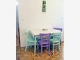 Dining room Pašman, Dining room in the apartment, dopusteni kucni ljubimci i WIFI.