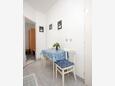 Dining room Ugljan, Dining room in the studio-apartment, (pet friendly) and WiFi.