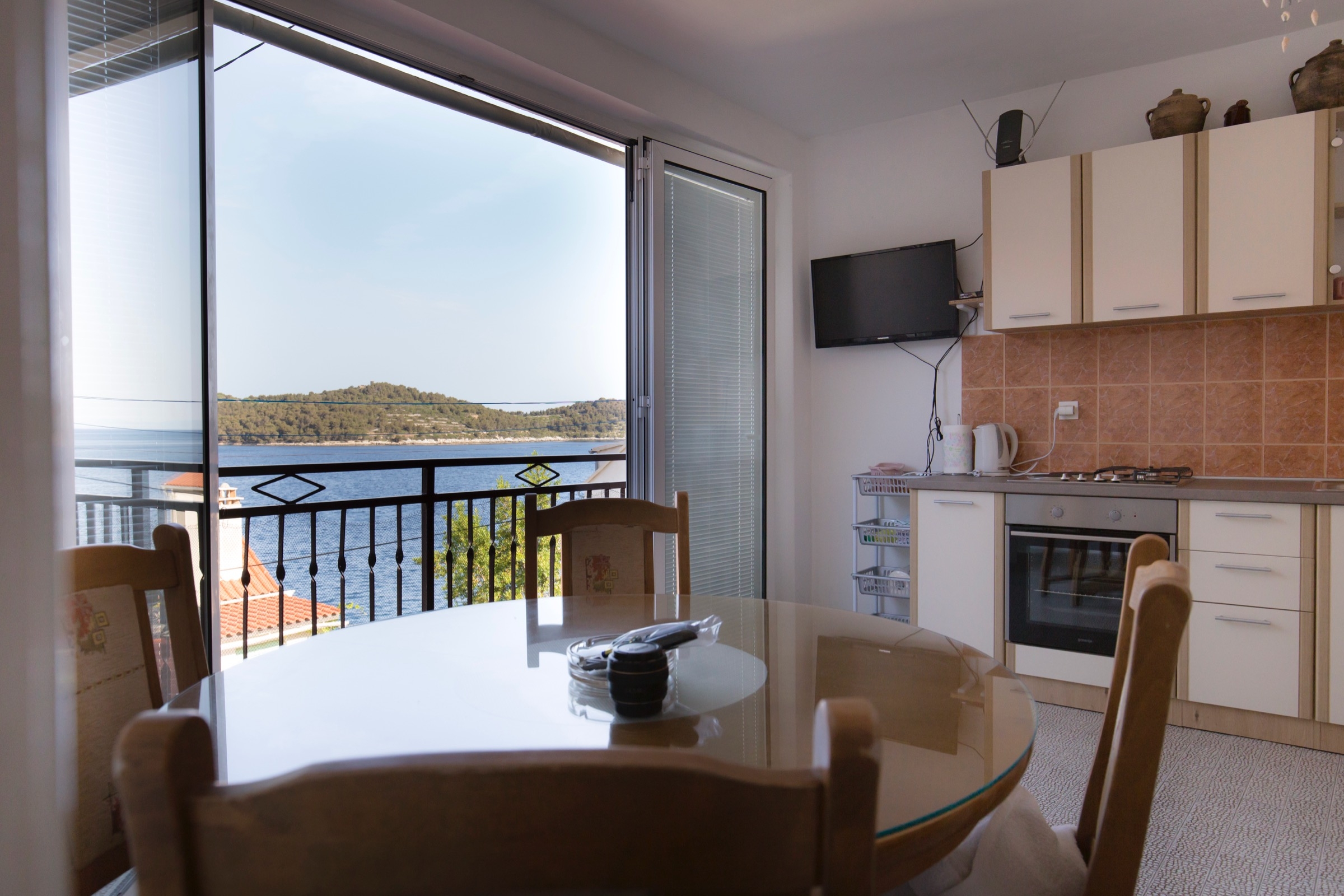 Two bedroom apartment with air-conditioning Vis (A-8526-a)