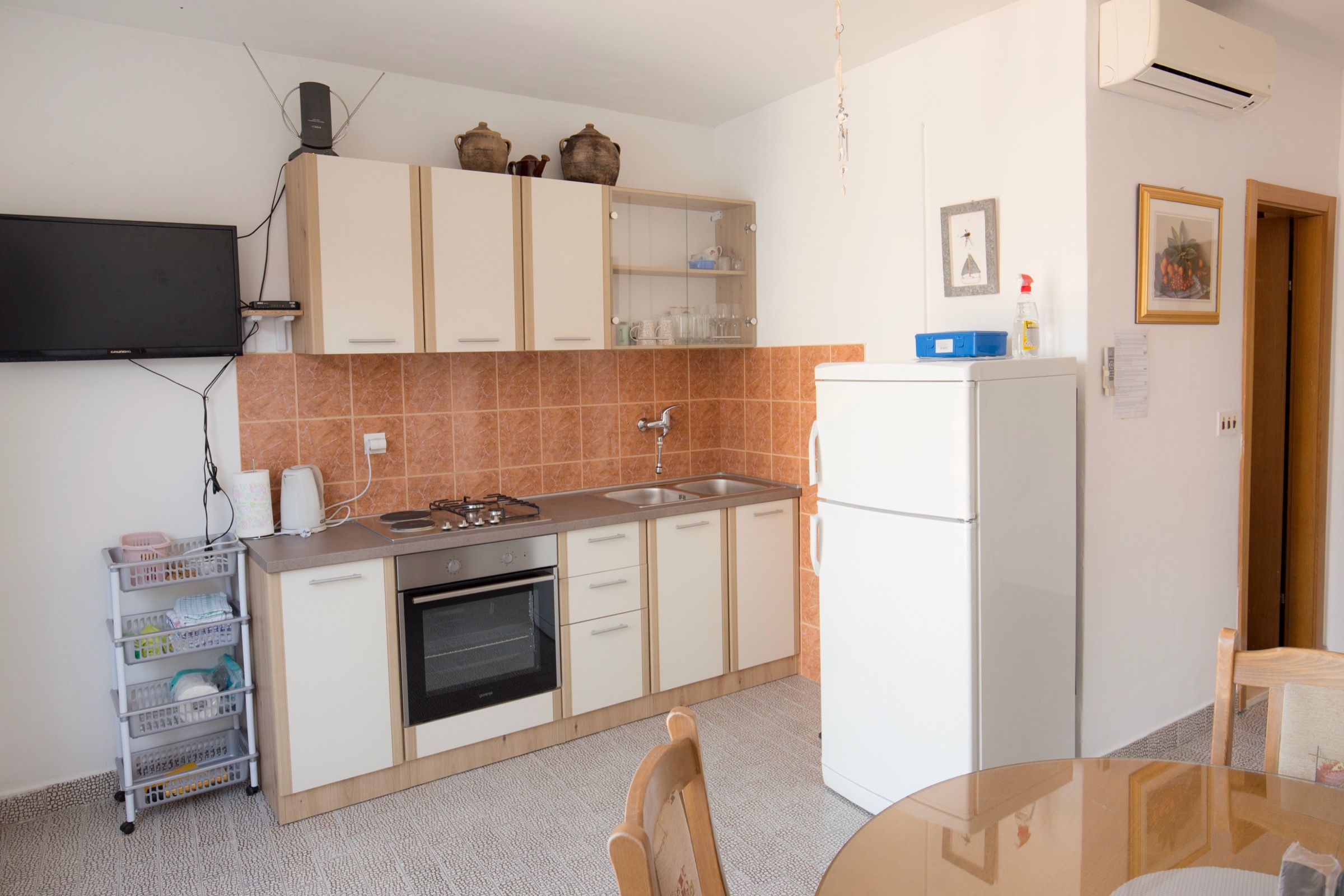 Two bedroom apartment with air-conditioning Vis (A-8526-a)