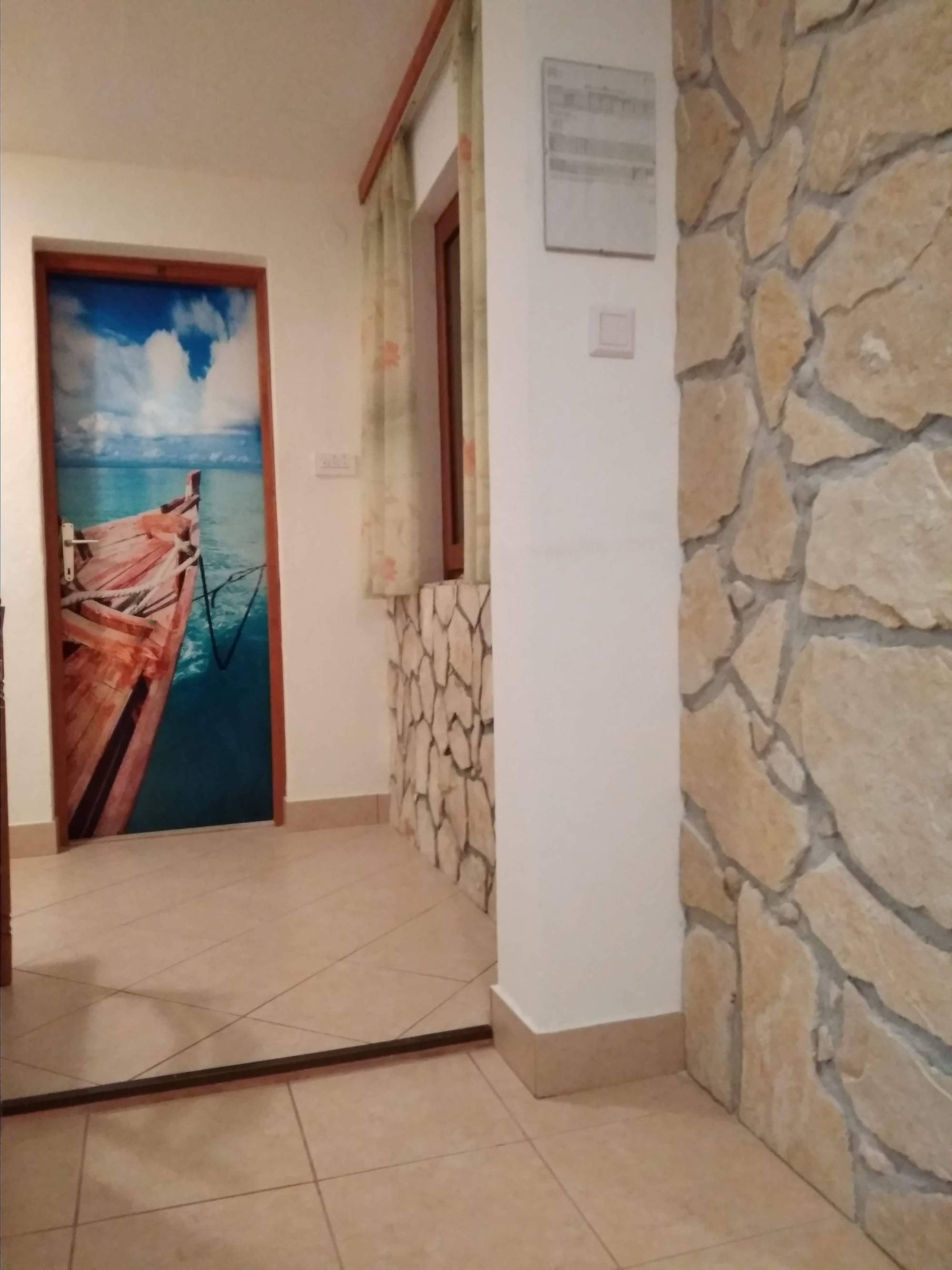 One bedroom apartment with terrace and sea view Ugljan (A-8527-a)