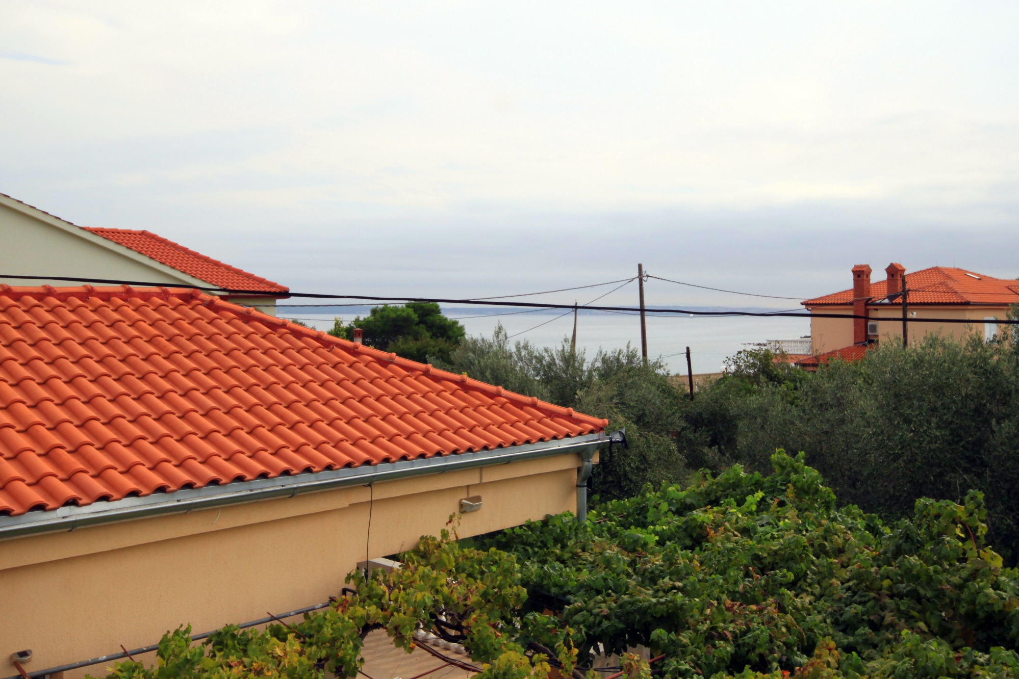 One bedroom apartment with terrace and sea view Ugljan (A-8527-a)