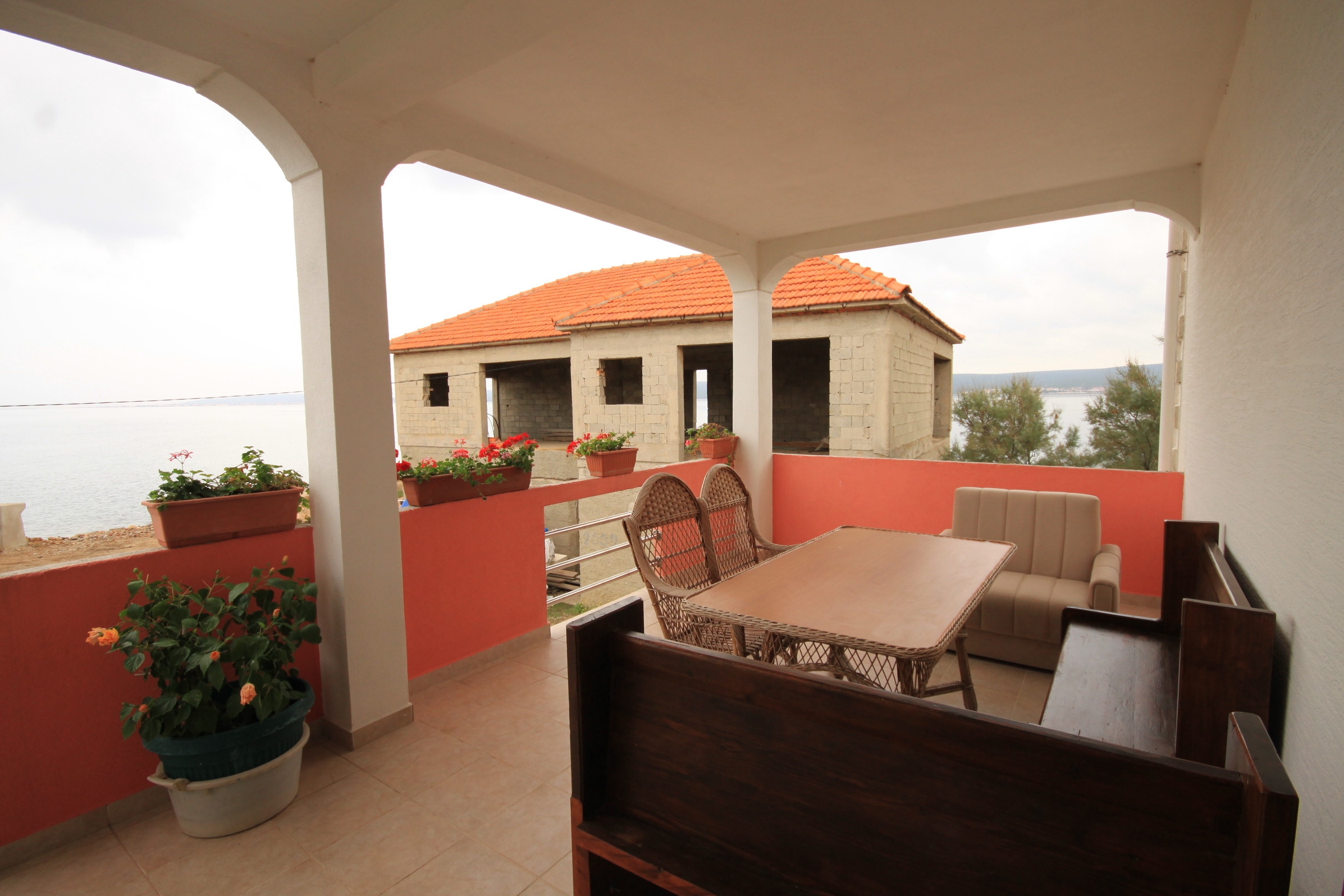 Two bedroom apartment near beach Neviđane, Pašman  A-b