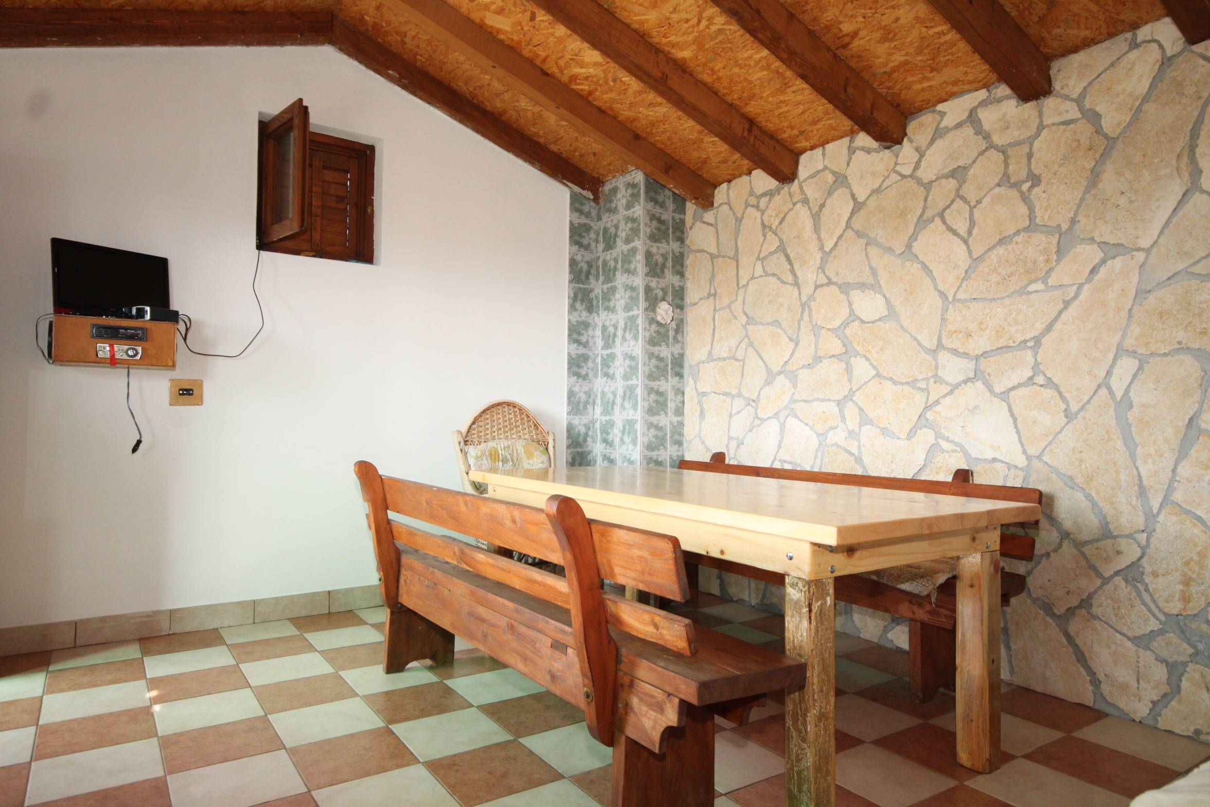 One bedroom house with terrace and sea view Neviđane, Pašman (K-8529)