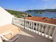 Terrace Vis, Terrace in the apartment, with a sea view and WiFi.