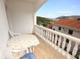 Terrace Vis, Terrace in the apartment, with a sea view and WiFi.