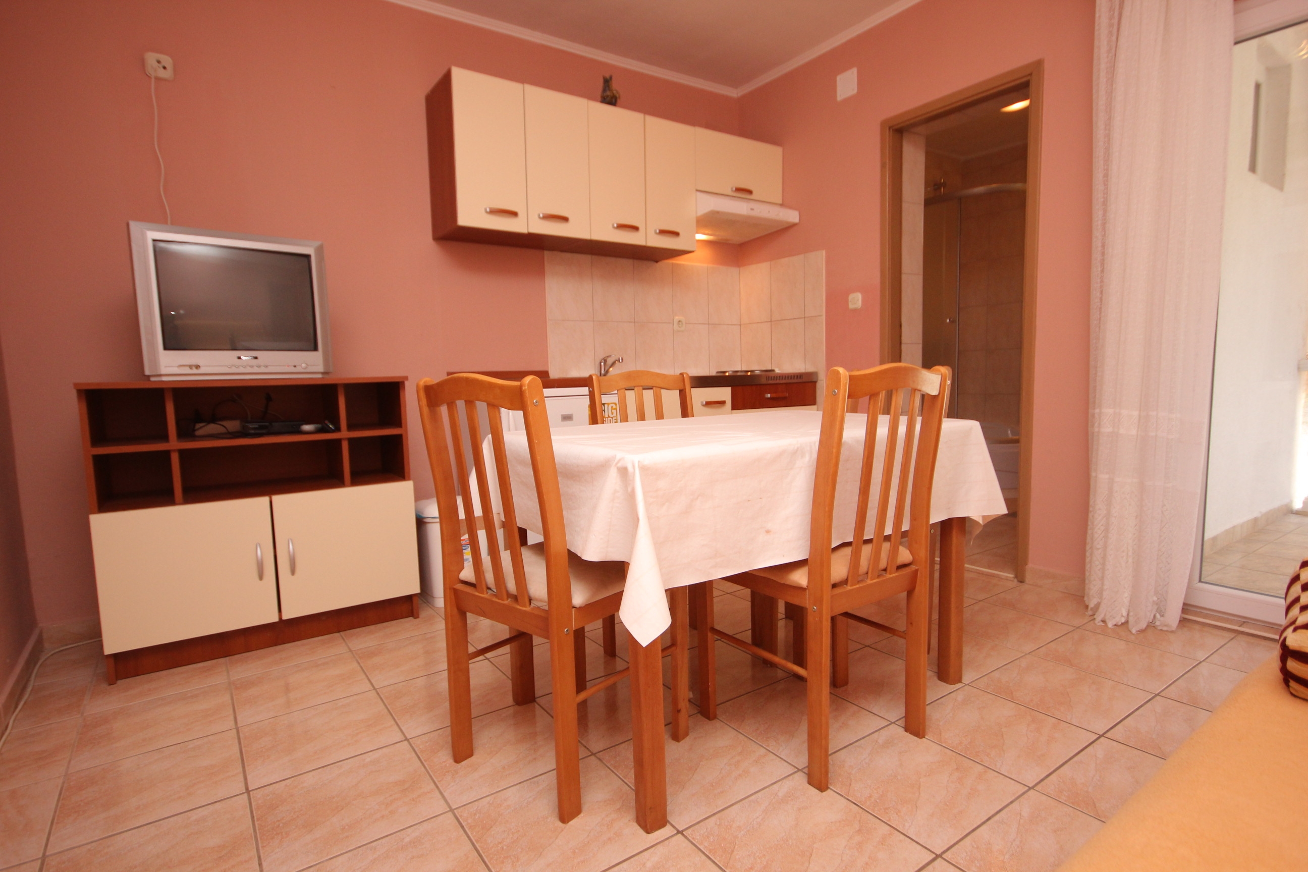 One bedroom apartment with terrace Vis  A-f