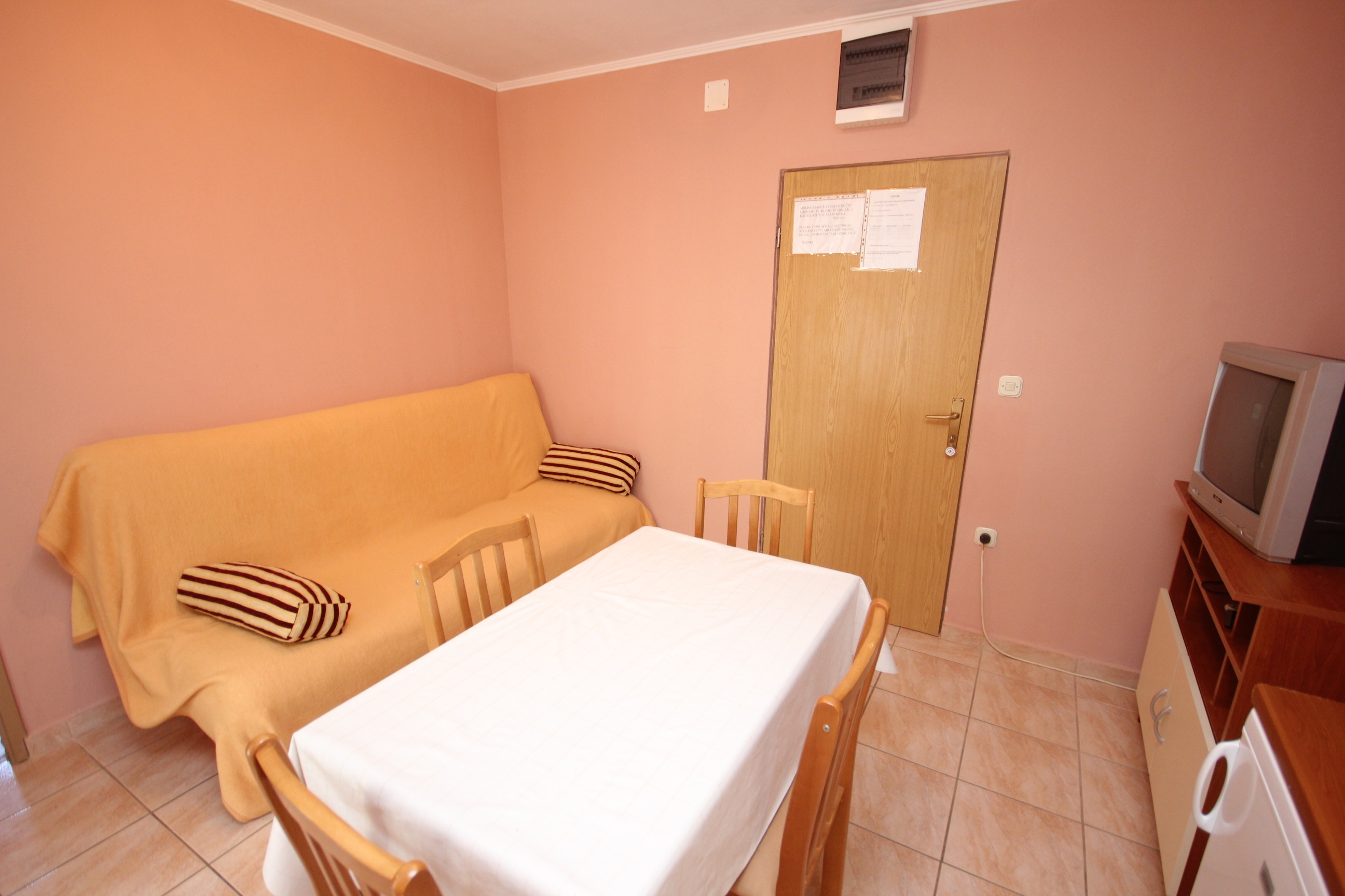 One bedroom apartment with terrace Vis  A-f