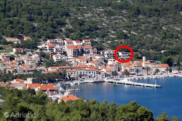Property Vis, Vis, Property 8535 - Apartments near sea with pebble beach.
