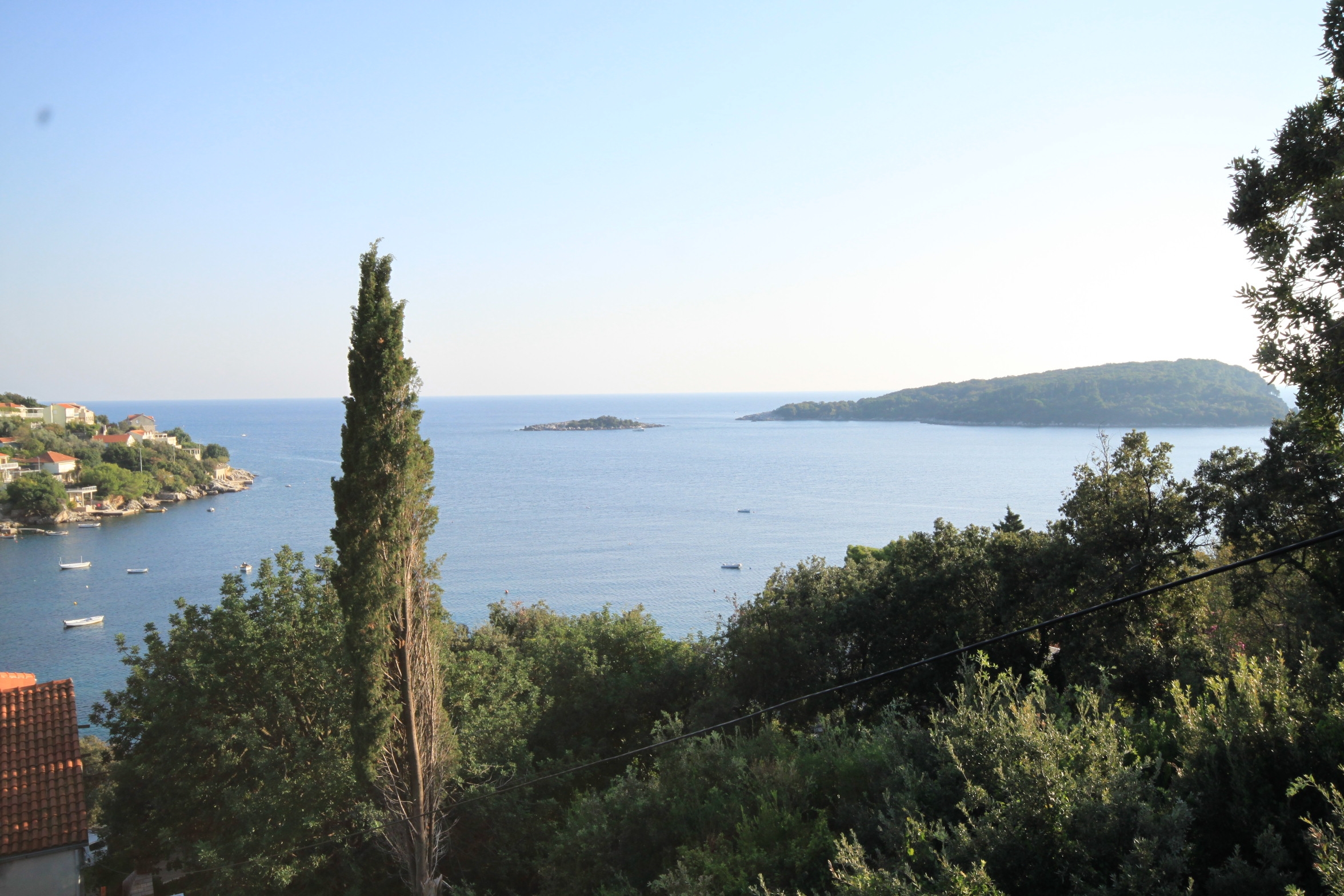 One bedroom apartment with balcony and sea view Molunat, Dubrovnik  A-a