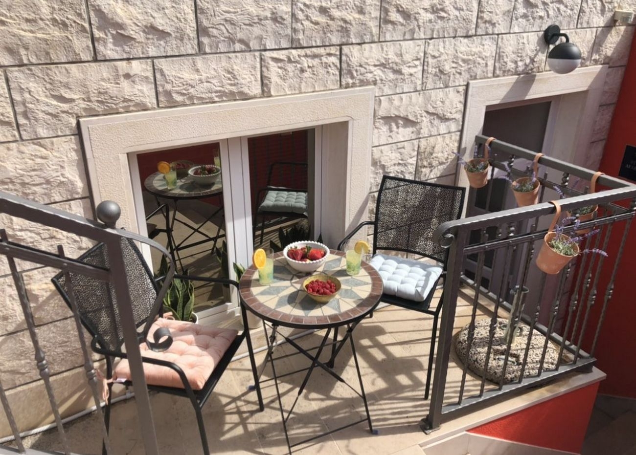Studio flat with terrace Mlini, Dubrovnik  AS-d