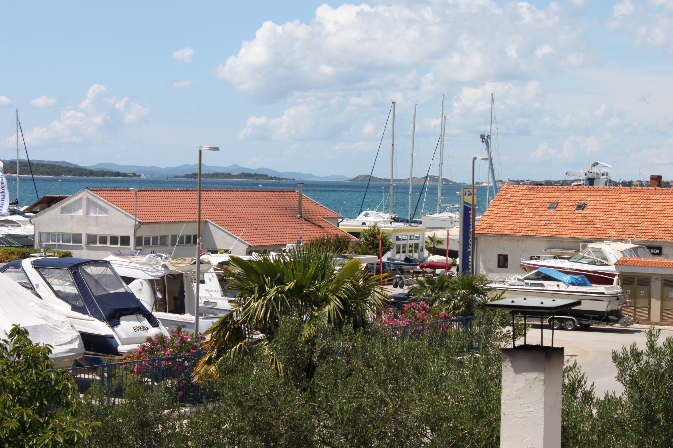 Two bedroom apartment with terrace and sea view Biograd na Moru, Biograd  A-b
