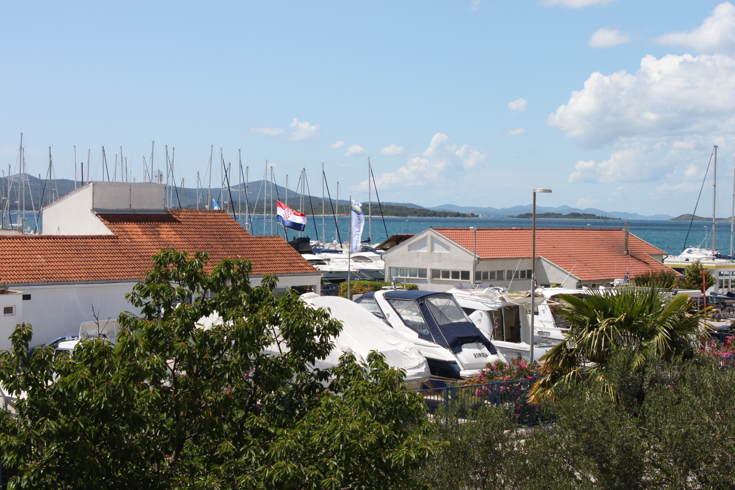 Two bedroom apartment with terrace and sea view Biograd na Moru, Biograd  A-b