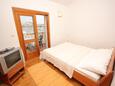 Dubrovnik, Dormitorio in the apartment, air condition available y WiFi.