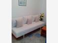 Living room Seget Vranjica, Living room in the apartment, (pet friendly) and WiFi.