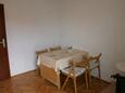 Dining room Biograd na Moru, Dining room in the apartment, air condition available and WiFi.