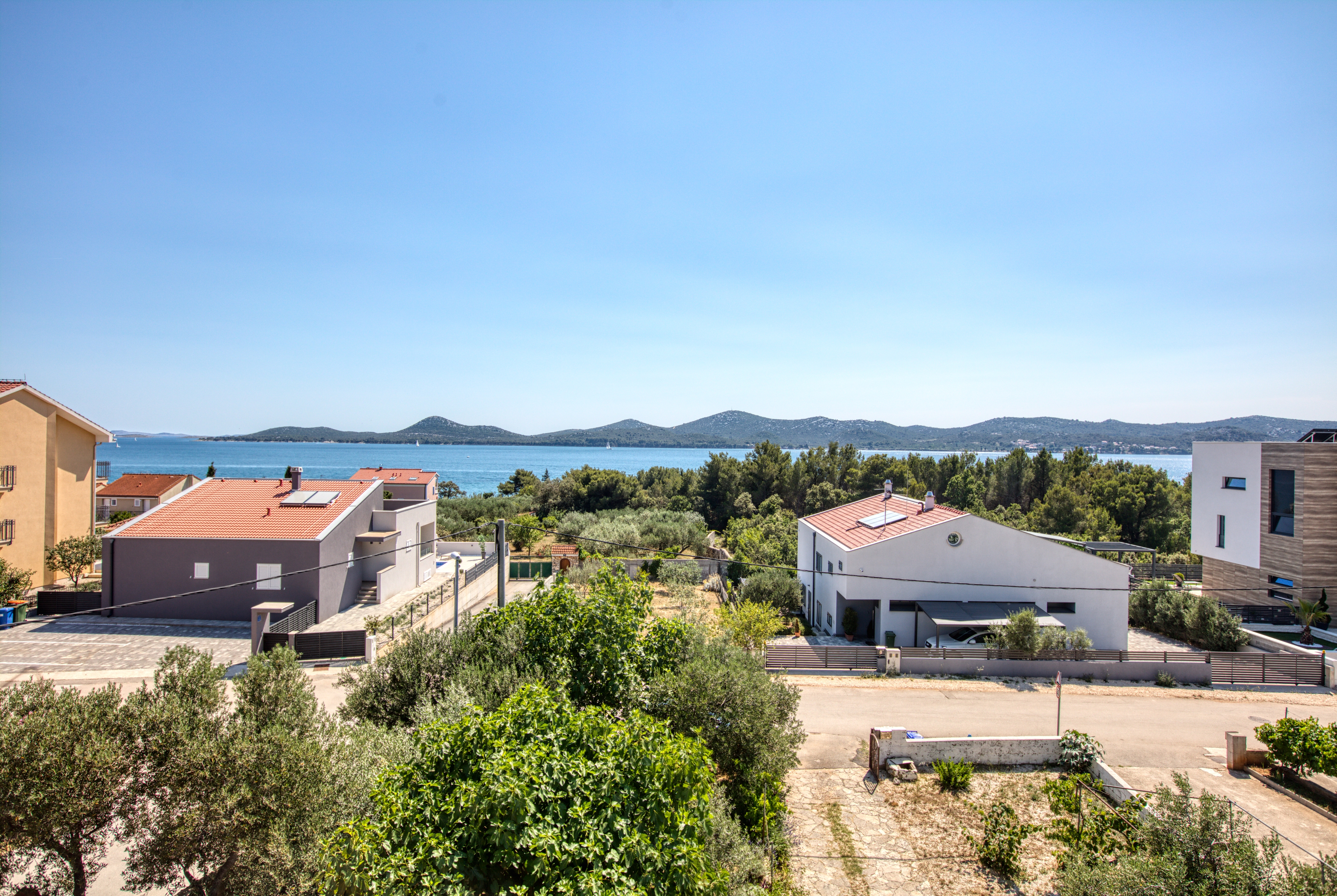 Two bedroom apartment with balcony and sea view Biograd na Moru, Biograd  A-b