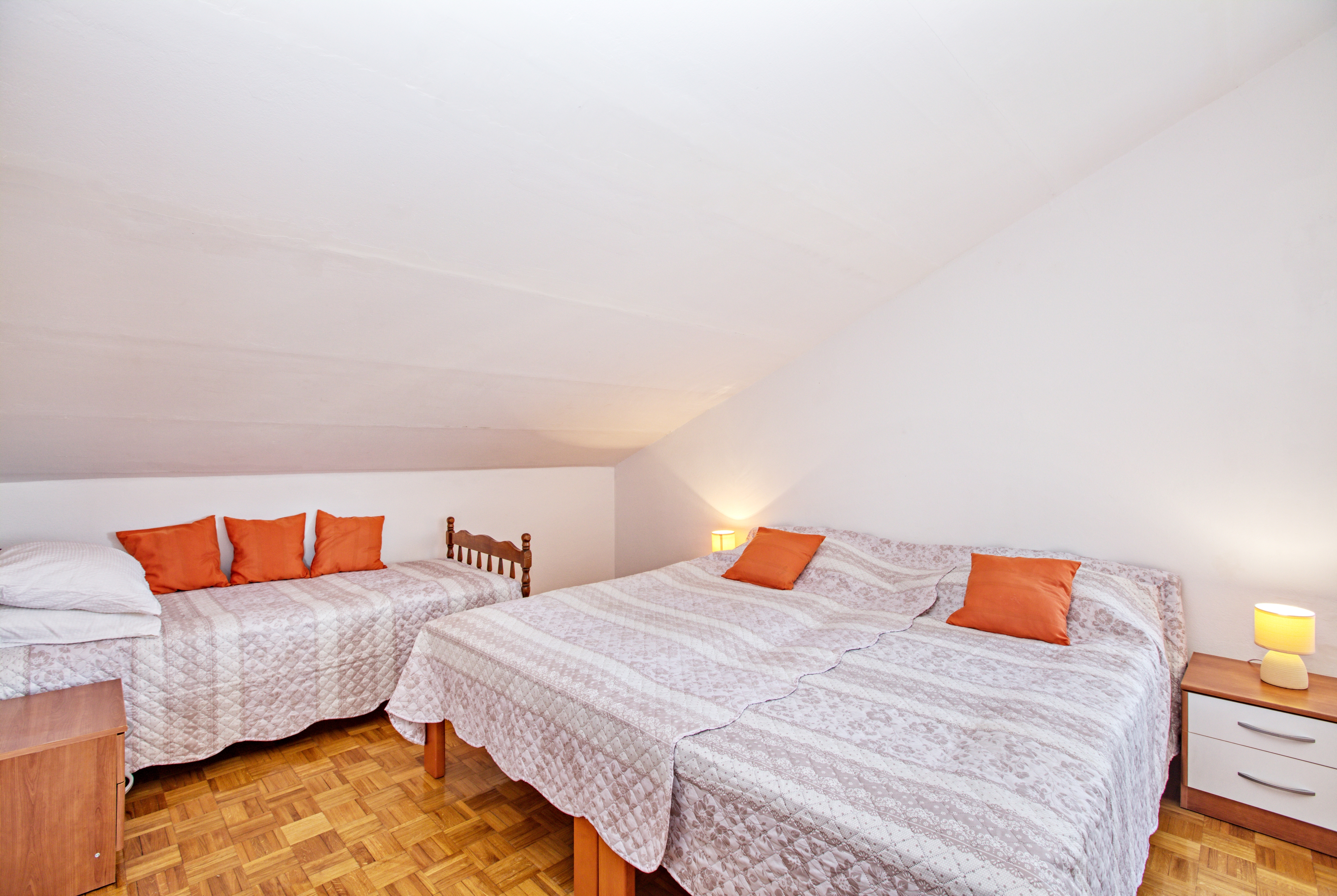 Two bedroom apartment with balcony and sea view Biograd na Moru, Biograd  A-b