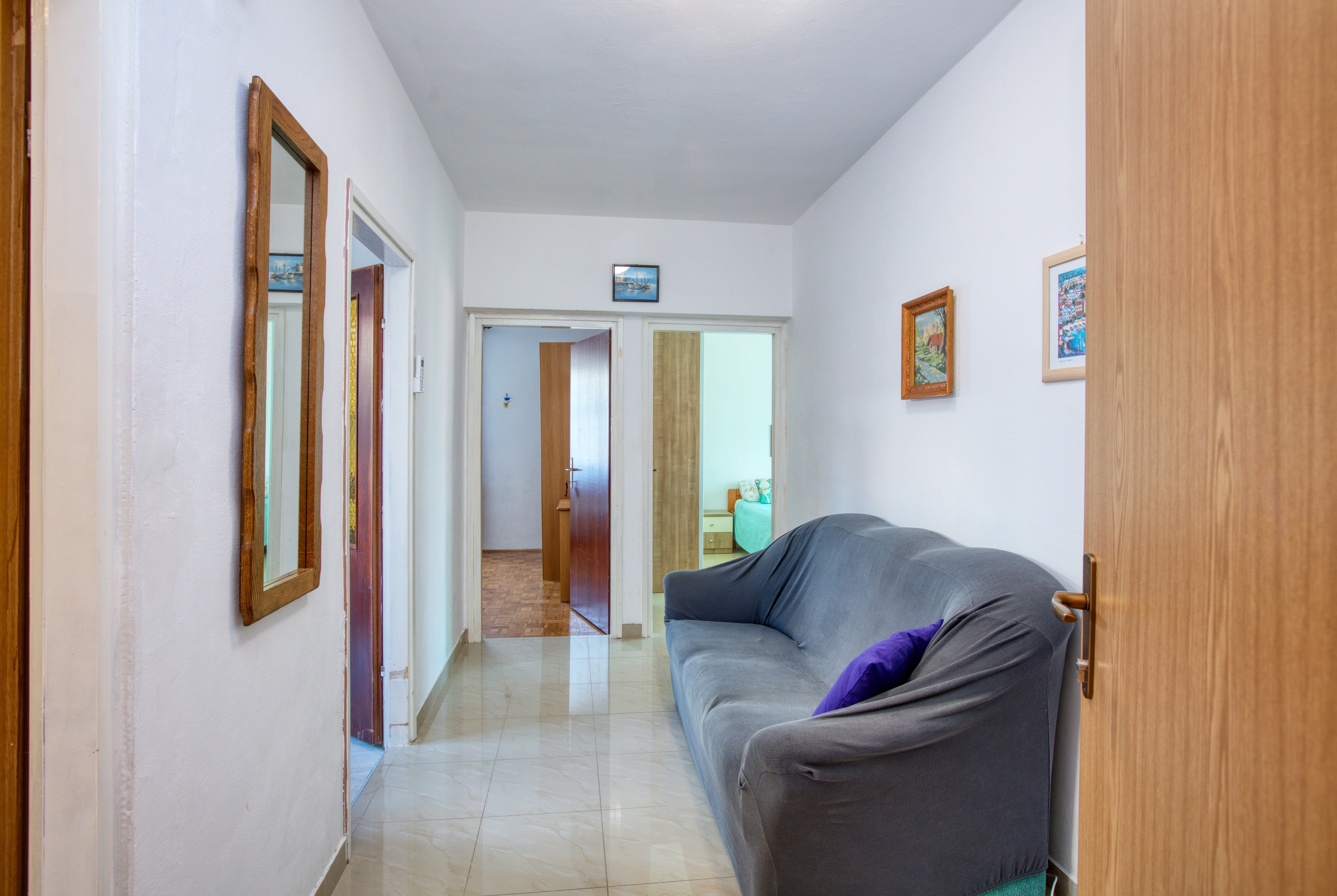Two bedroom apartment with terrace Biograd na Moru, Biograd  A-c