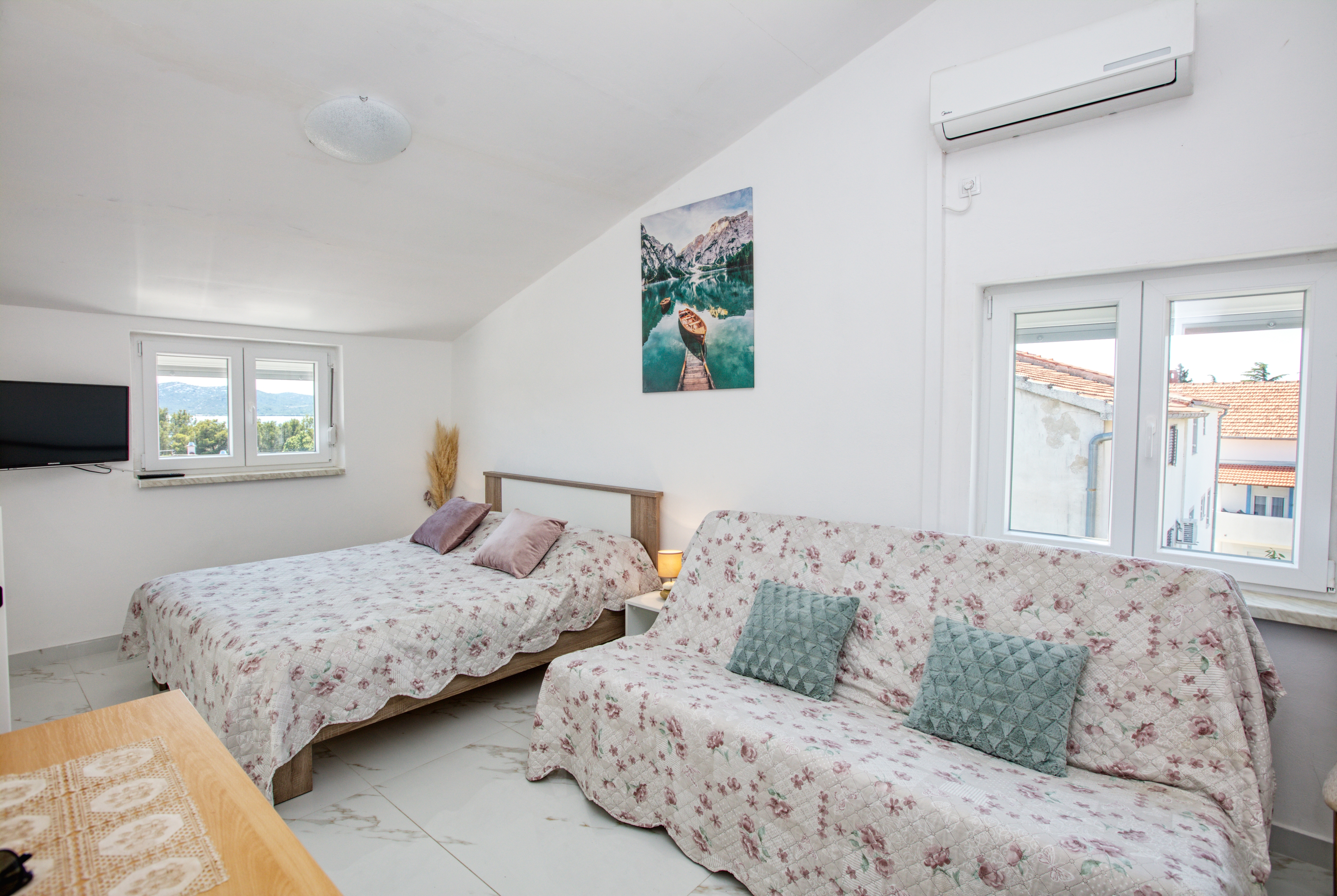 Studio flat with balcony and sea view Biograd na Moru, Biograd  AS-a