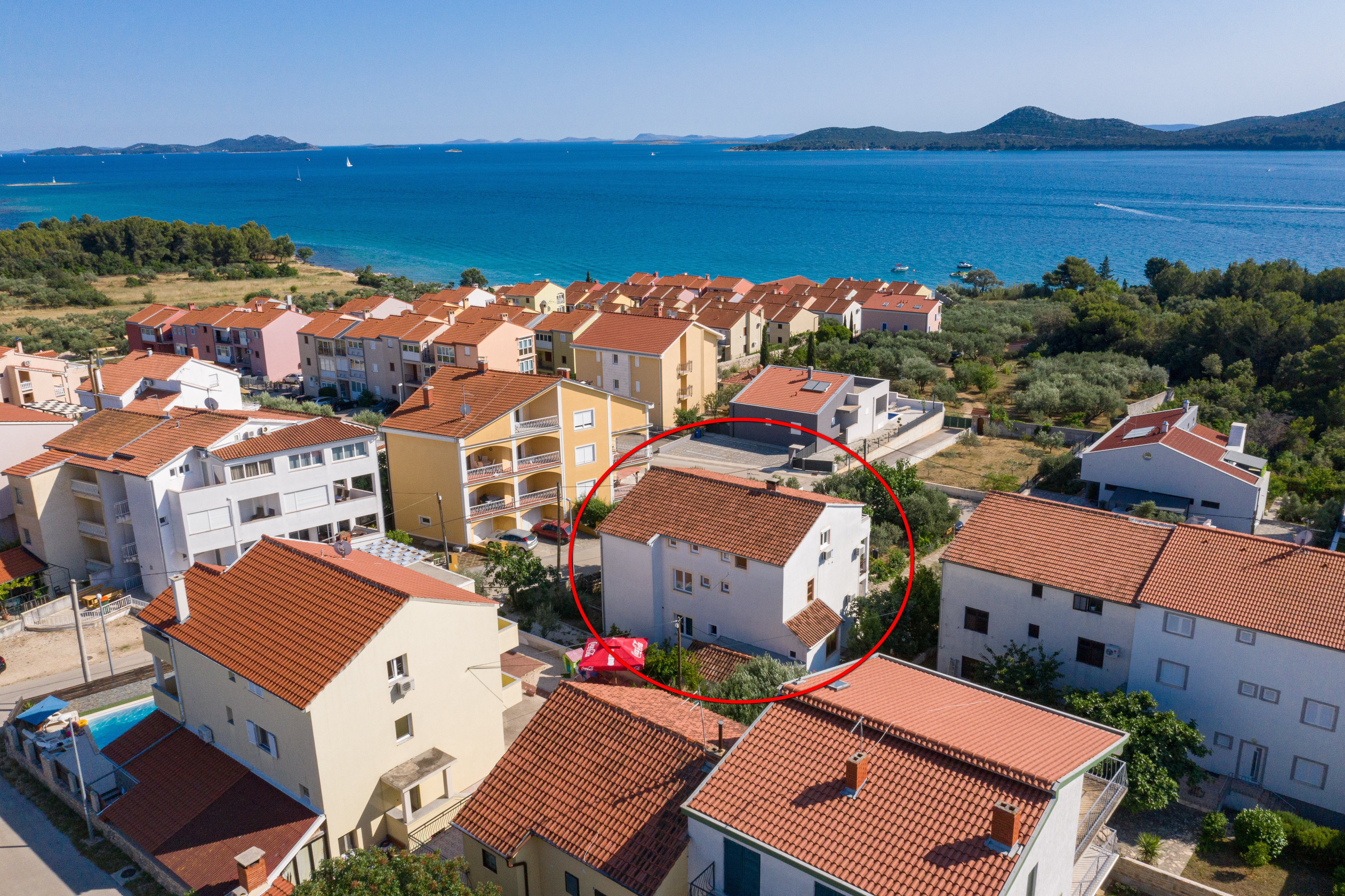Two bedroom apartment with terrace Biograd na Moru, Biograd (A-863-c)