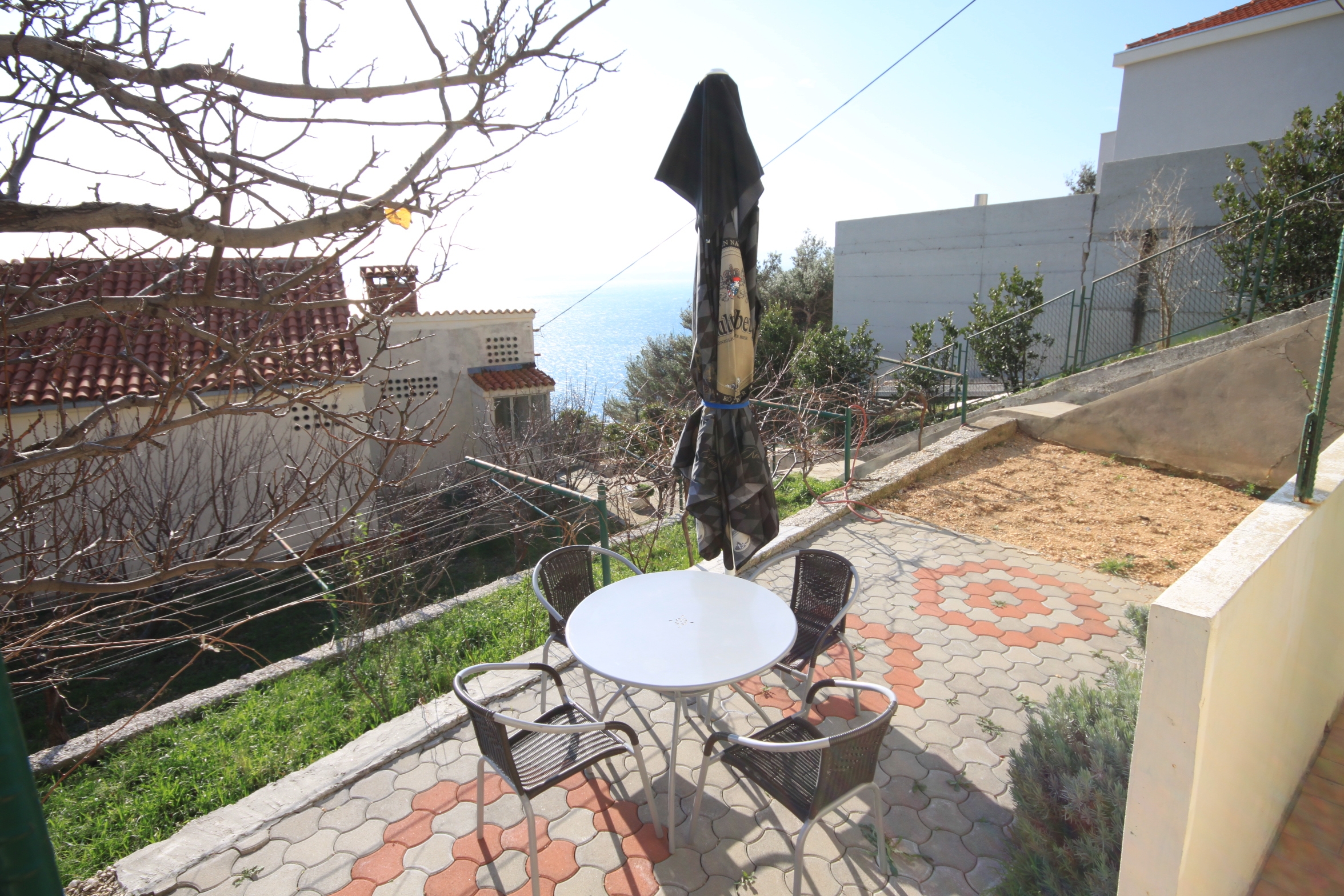 One bedroom apartment with terrace and sea view Marušići, Omiš  A-a