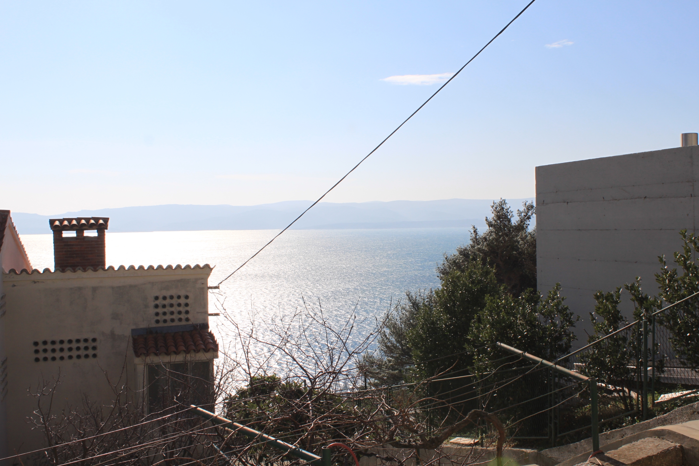 One bedroom apartment with terrace and sea view Marušići, Omiš  A-a