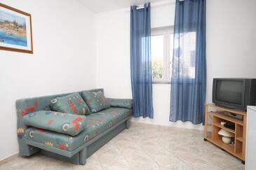 Living room Nečujam, Living room in the studio-apartment, WIFI.