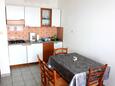 Kuchyně Mandre, Kuchyně v ubytování typu apartment, domácí mazlíčci povoleni a WiFi.