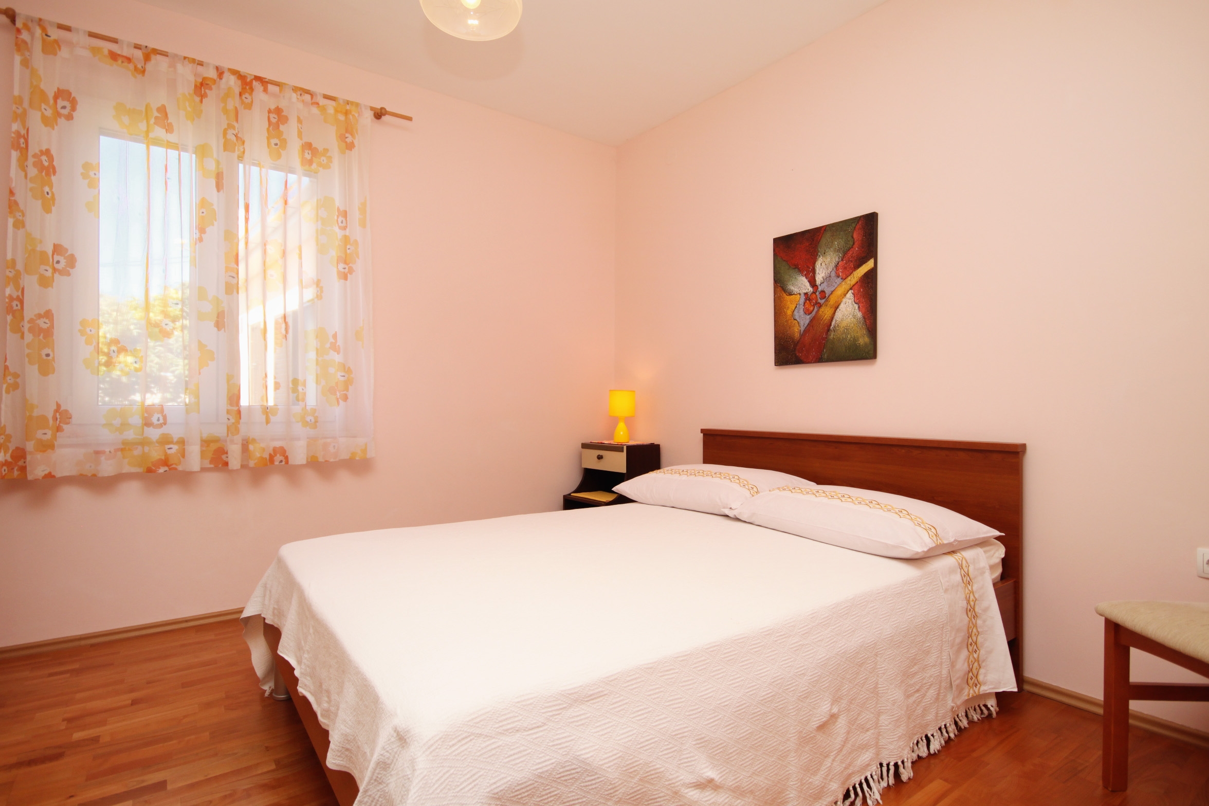 Two bedroom apartment with balcony and sea view Slatine, Čiovo  A-a