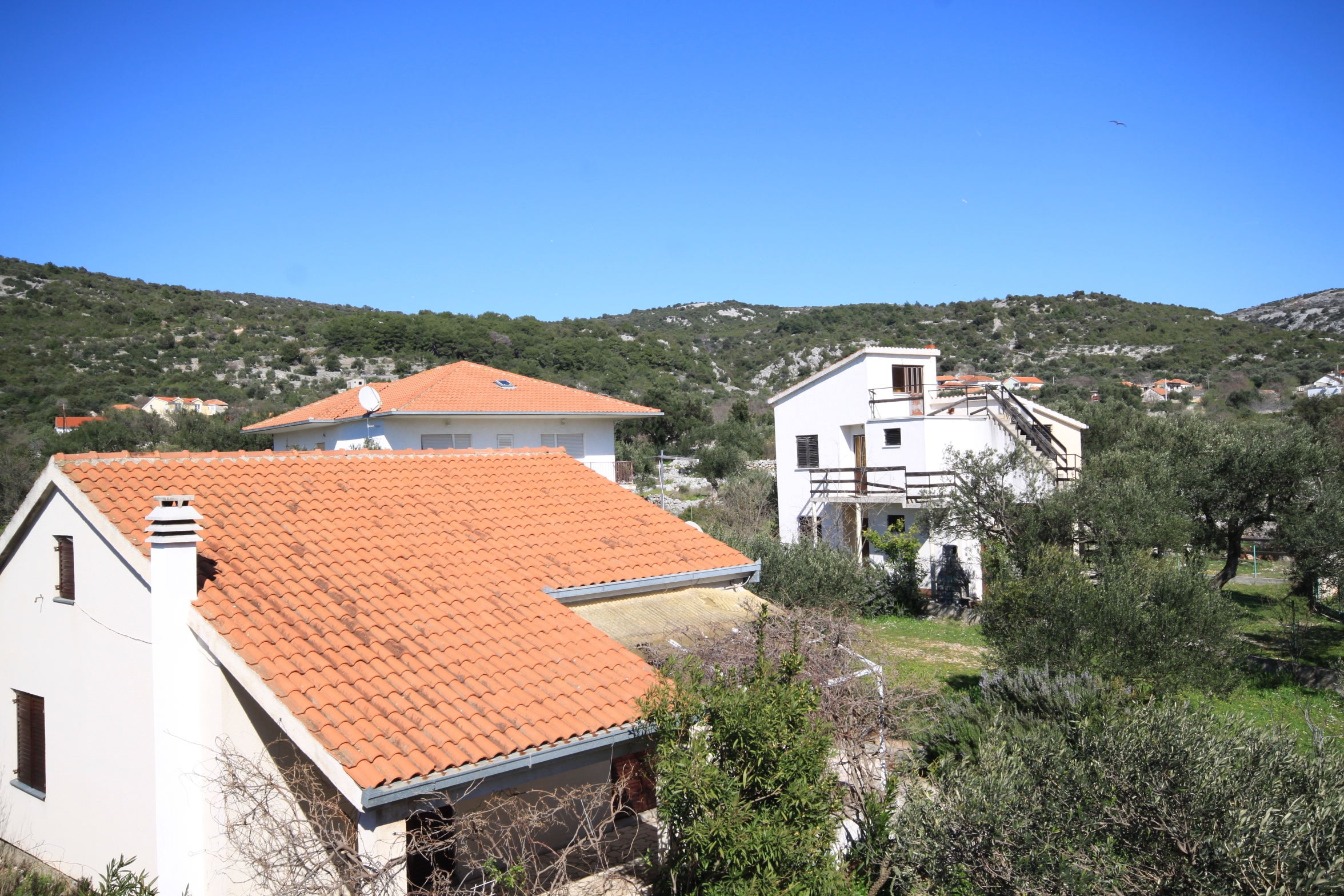 Studio flat with terrace and sea view Vinišće, Trogir  AS-a