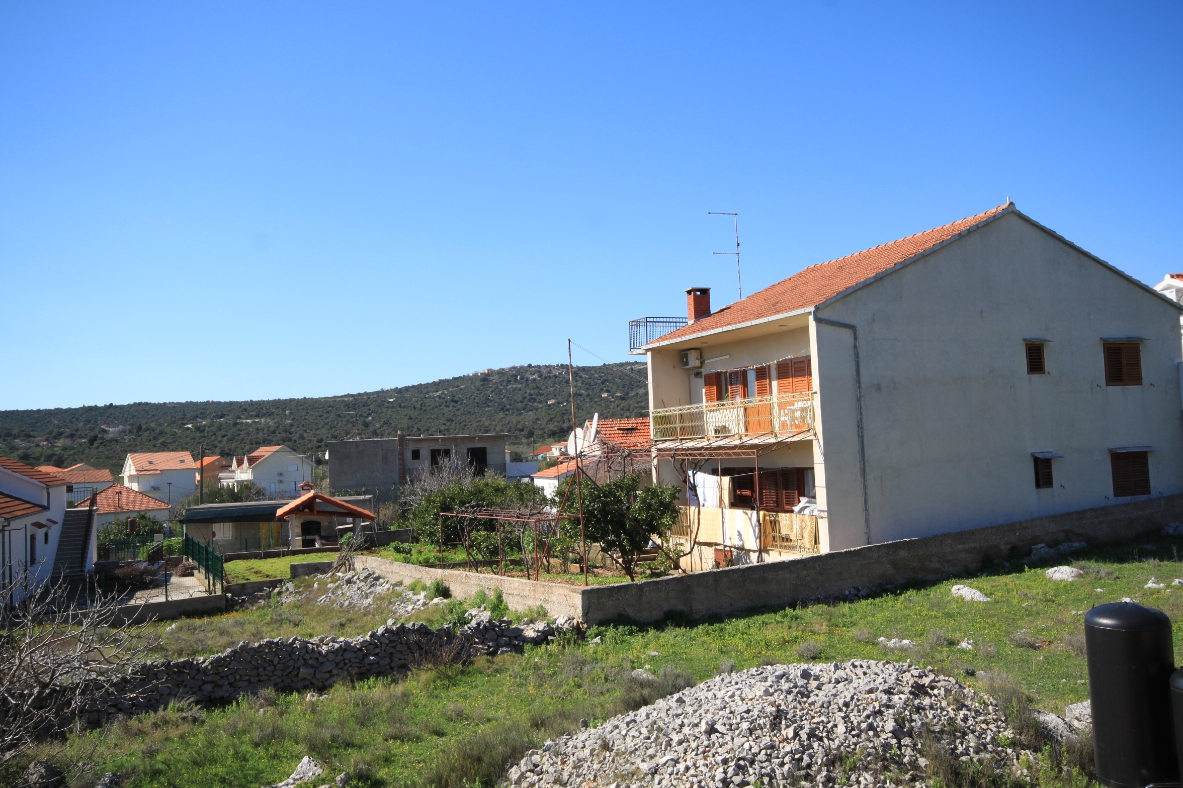 Studio flat with balcony Vinišće, Trogir  AS-d
