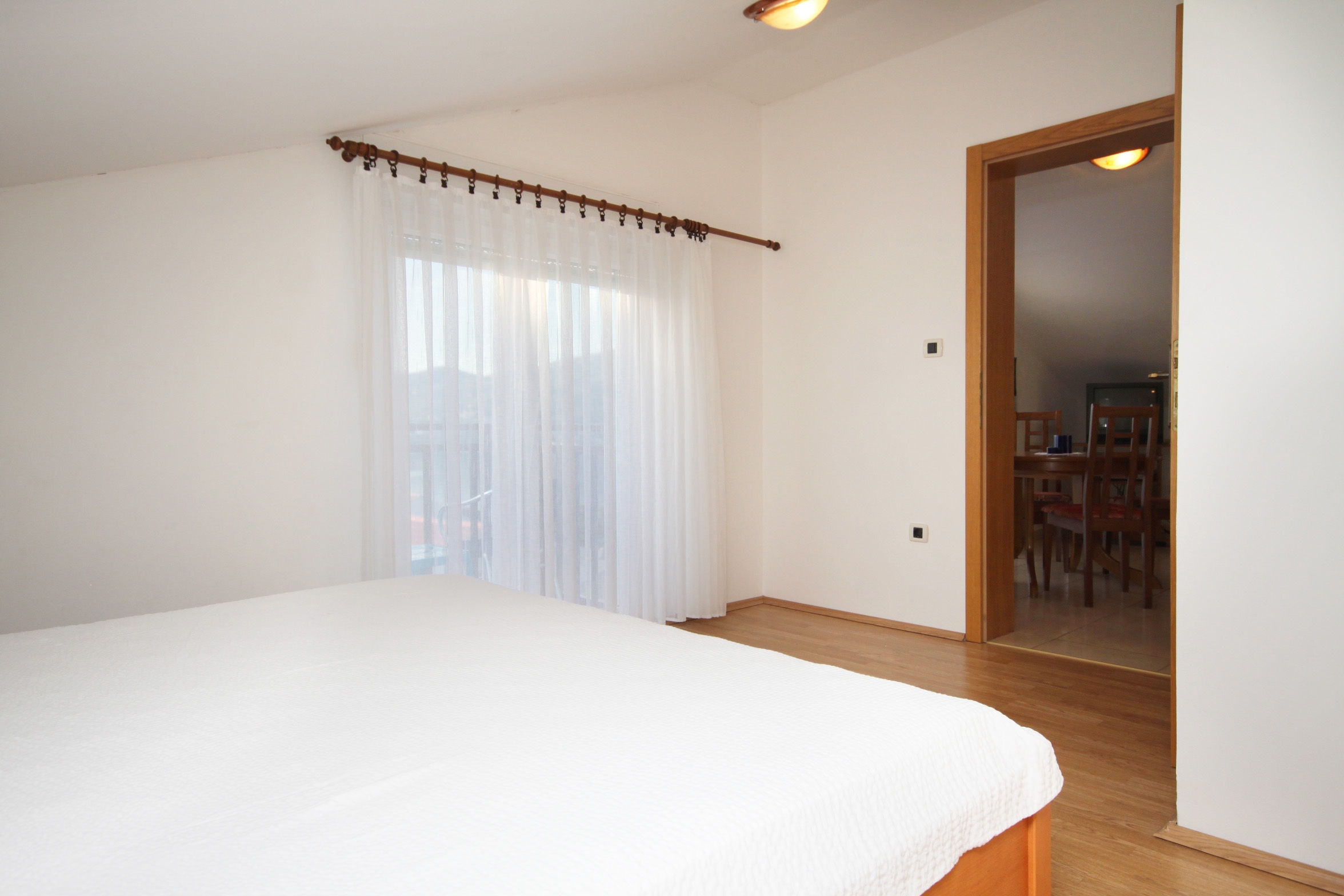 One bedroom apartment with balcony and sea view Okrug Donji, Čiovo  A-c