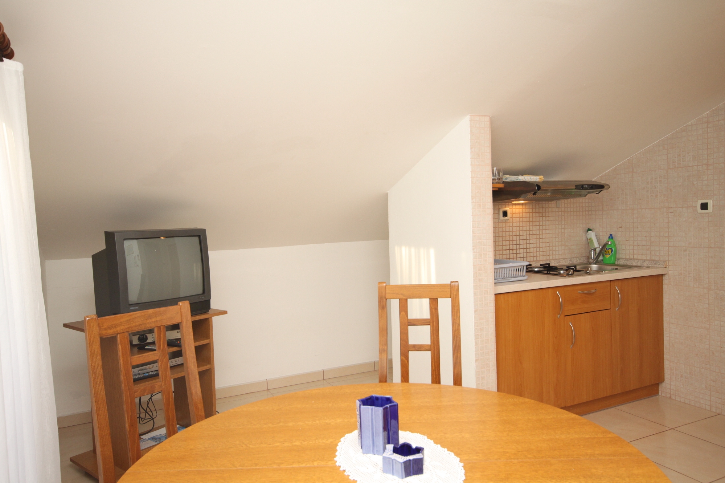 One bedroom apartment with balcony and sea view Okrug Donji, Čiovo  A-c