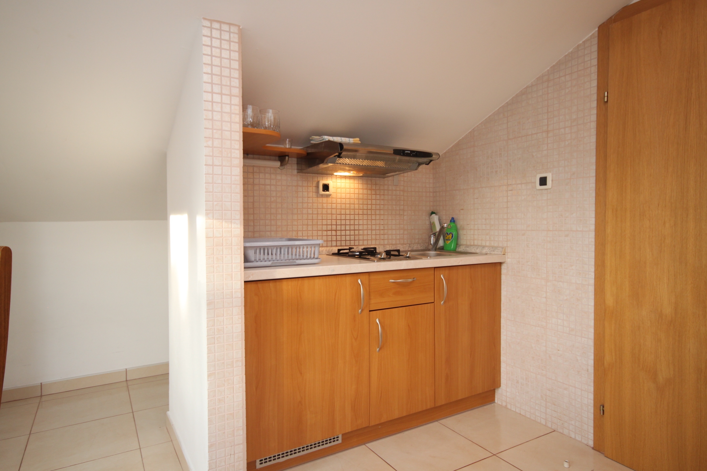 One bedroom apartment with balcony and sea view Okrug Donji, Čiovo  A-c