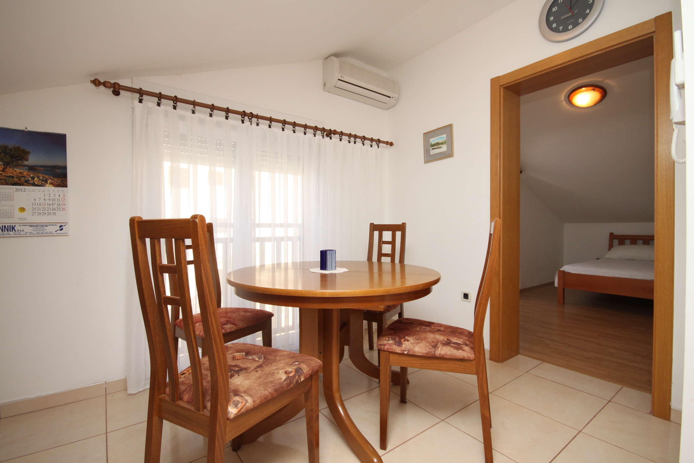 One bedroom apartment with balcony and sea view Okrug Donji, Čiovo  A-d