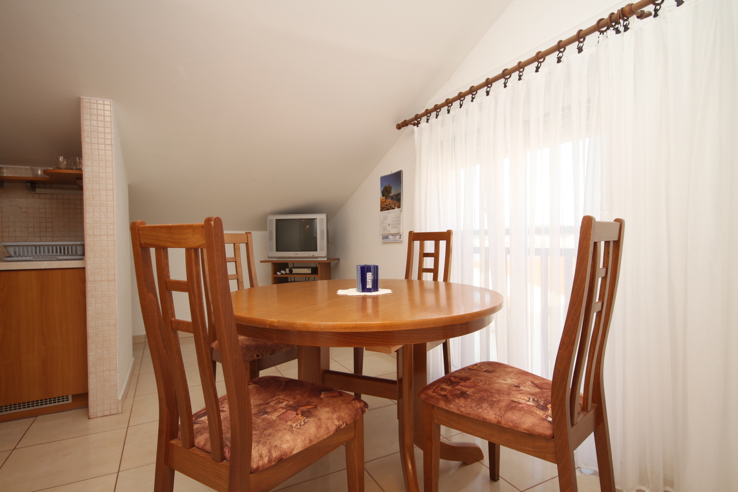 One bedroom apartment with balcony and sea view Okrug Donji, Čiovo  A-d