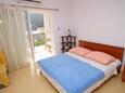 Pokrivenik, Bedroom in the studio-apartment, air condition available and WiFi.