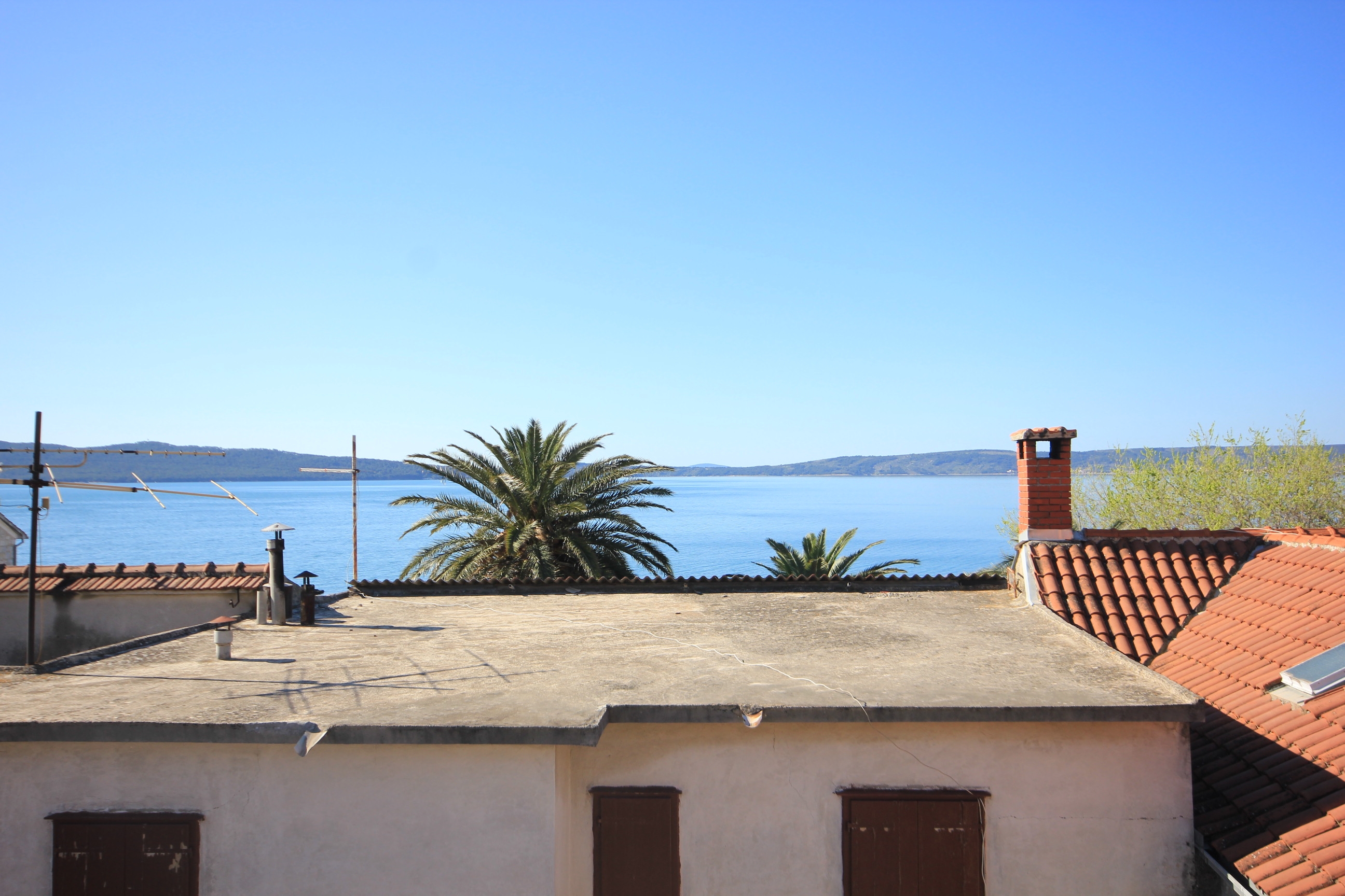 Two bedroom apartment with balcony and sea view Kaštel Kambelovac, Kaštela  A-a