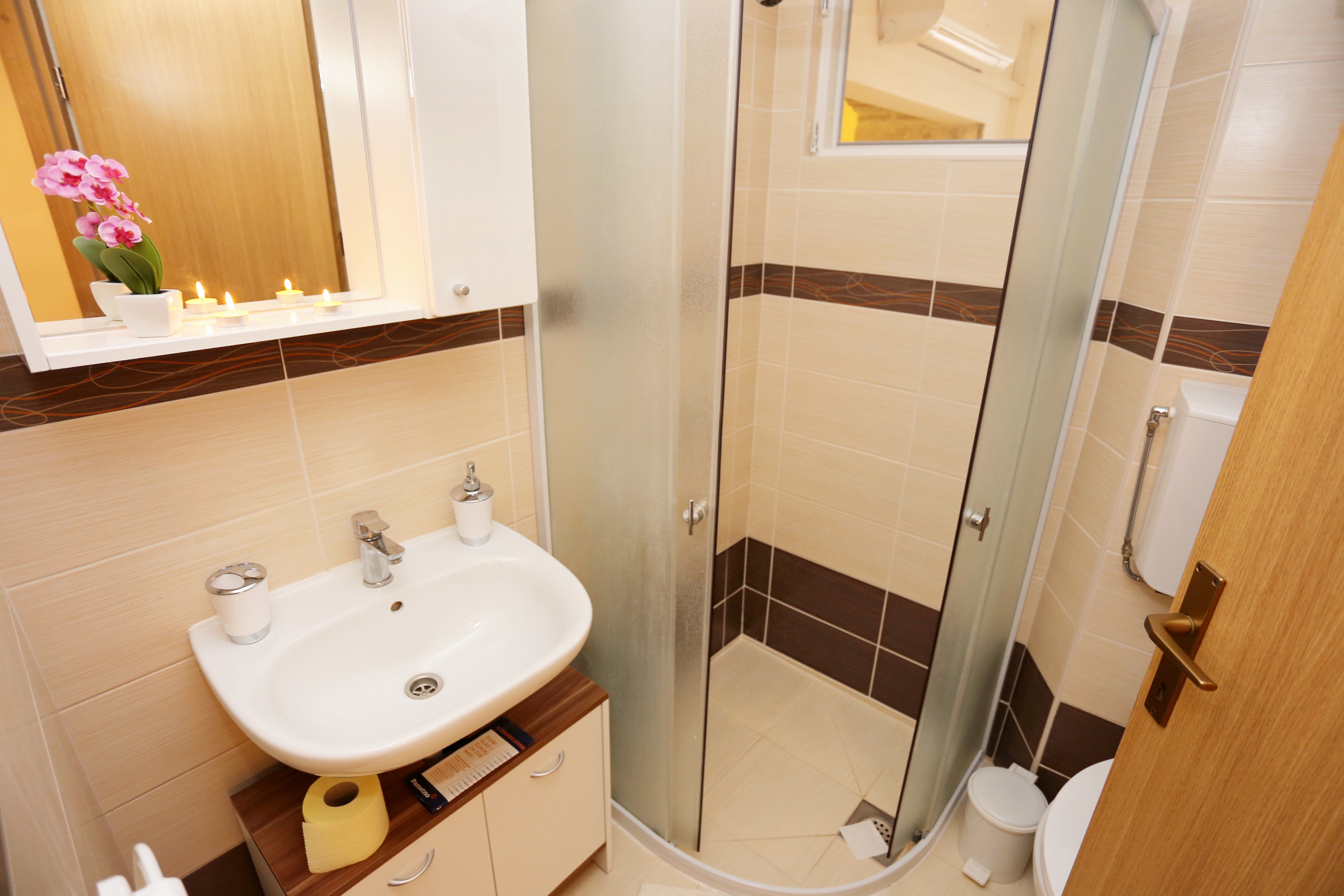 Studio flat with terrace Kaštel Kambelovac, Kaštela  AS-a